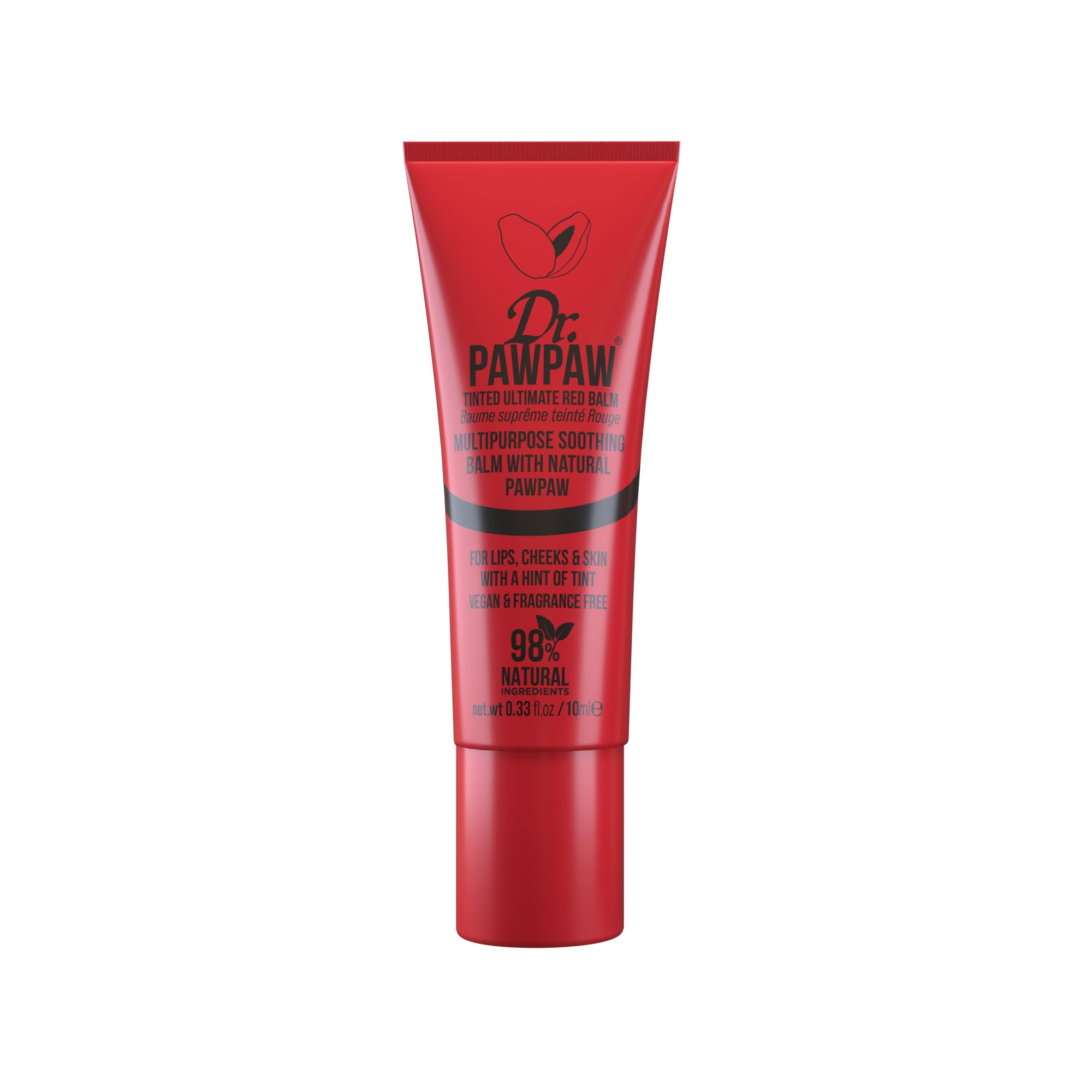 Bálsamo Labial Dr. Pawpaw Ultimate Red 10ml Hidratante Colorido