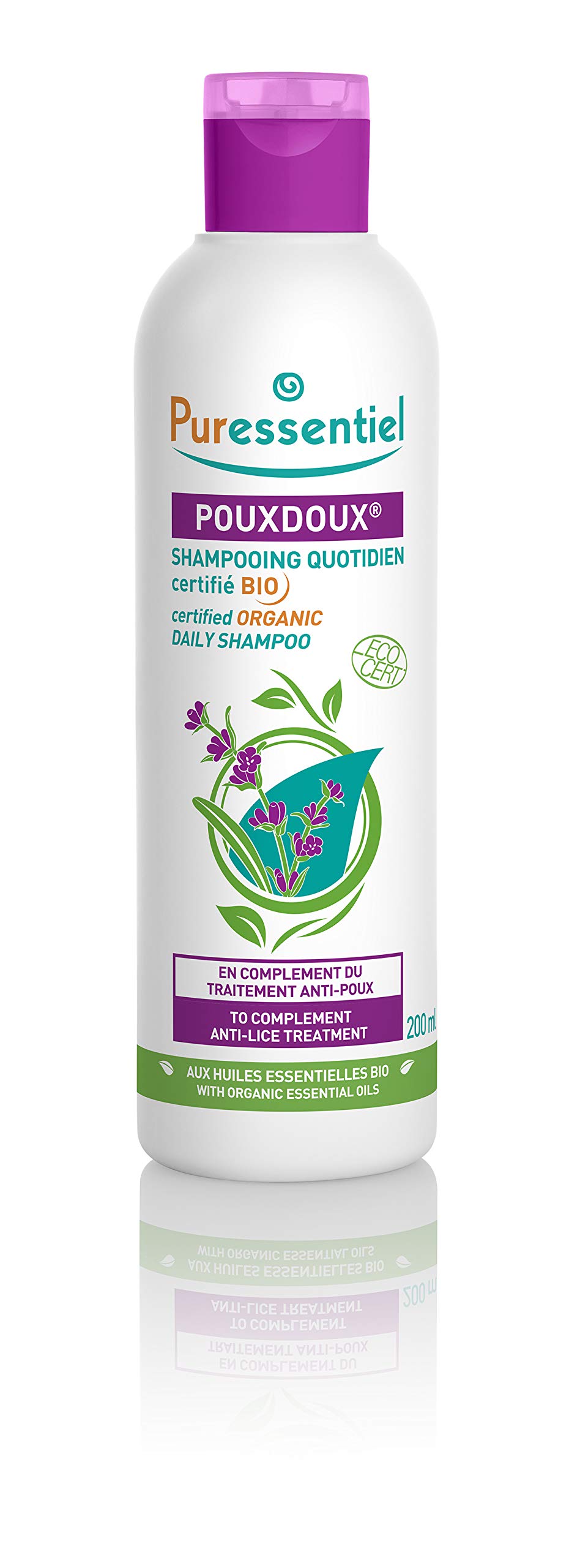 Shampoo Puressentiel Poudoux Organic Daily 200 Ml