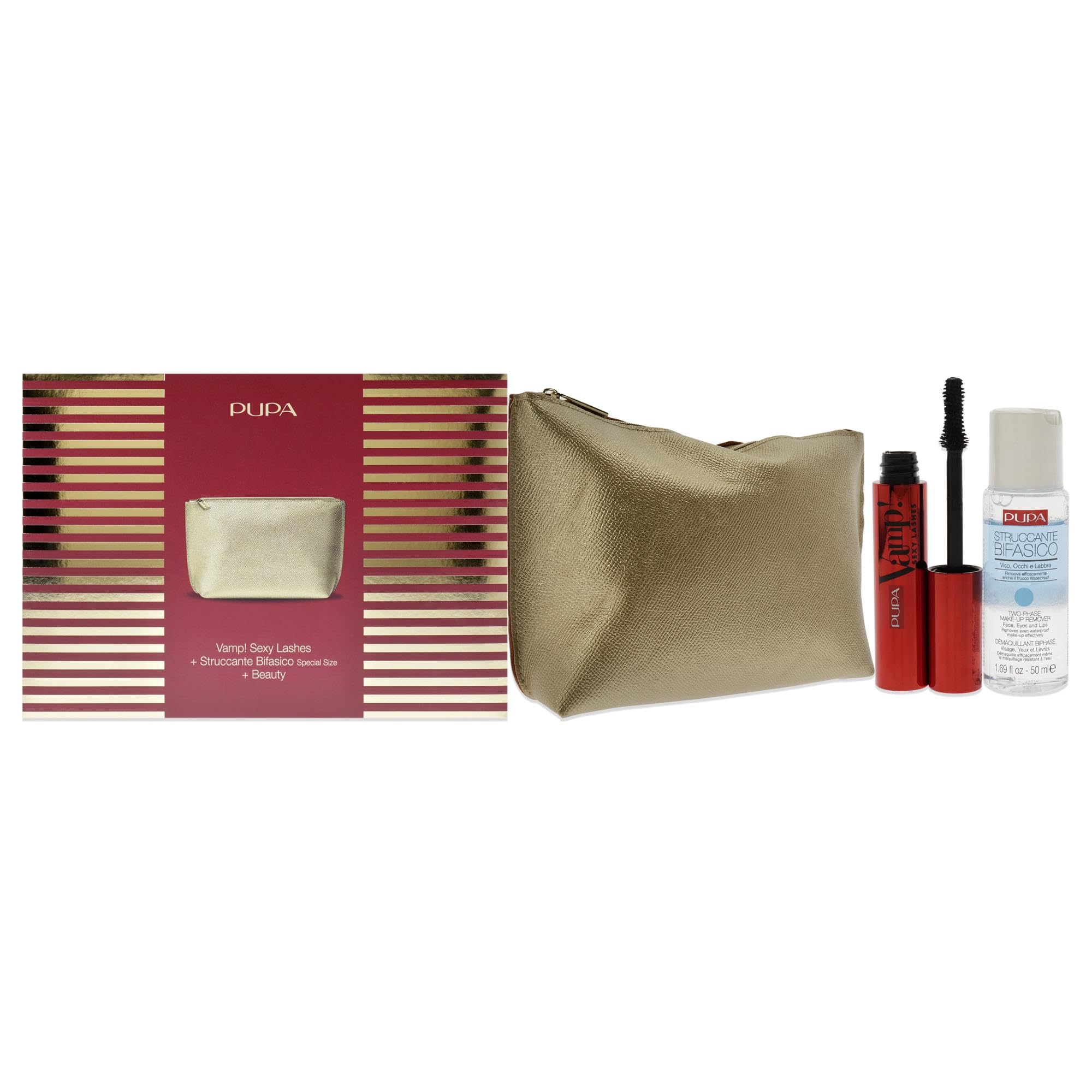 Conjunto De Maquiagem Pupa Milano Vamp! Cílios Sensuais Com Removedor 50ml 50ml