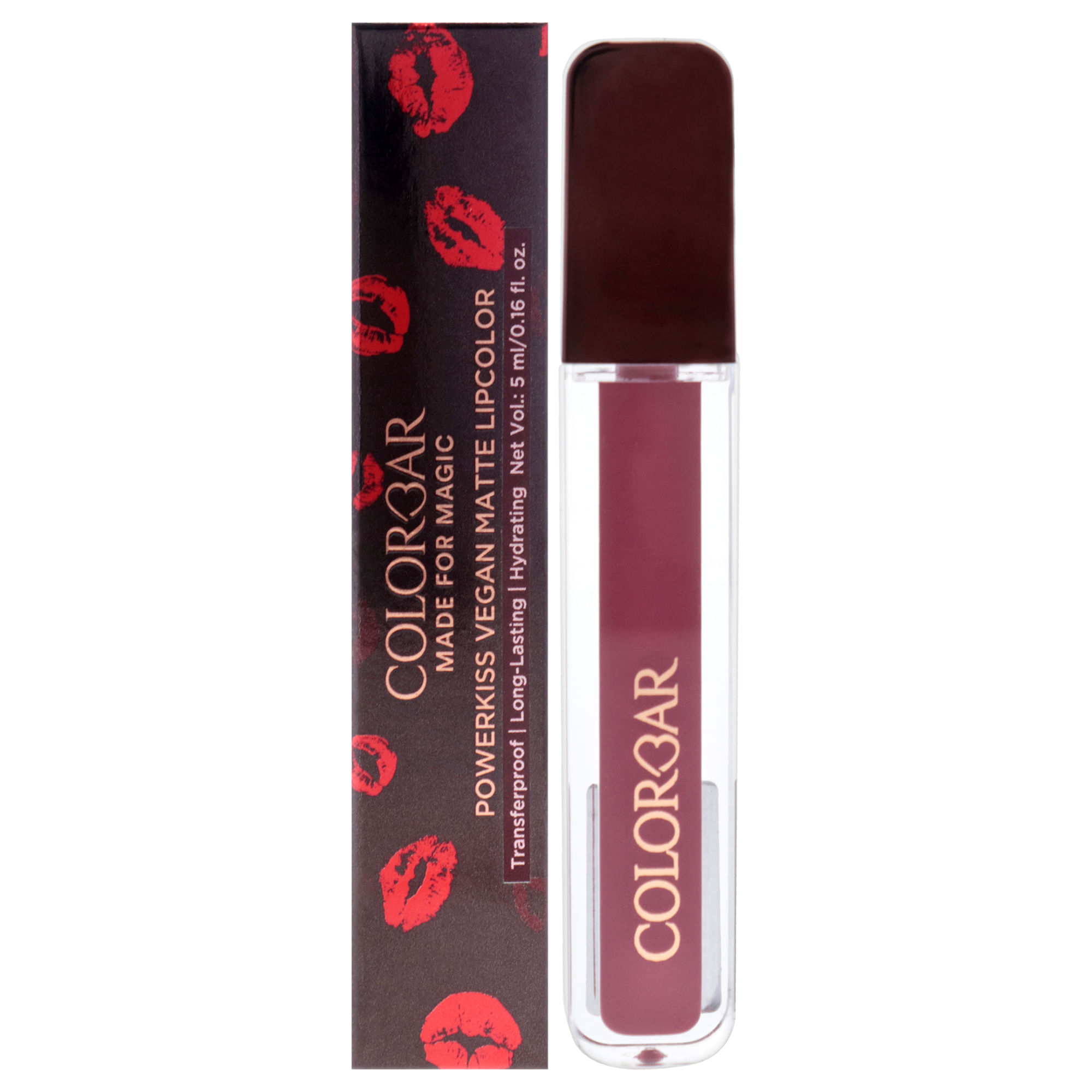 Batom Colorbar Powerkiss Vegan Matte 012 Lust Magic 5ml