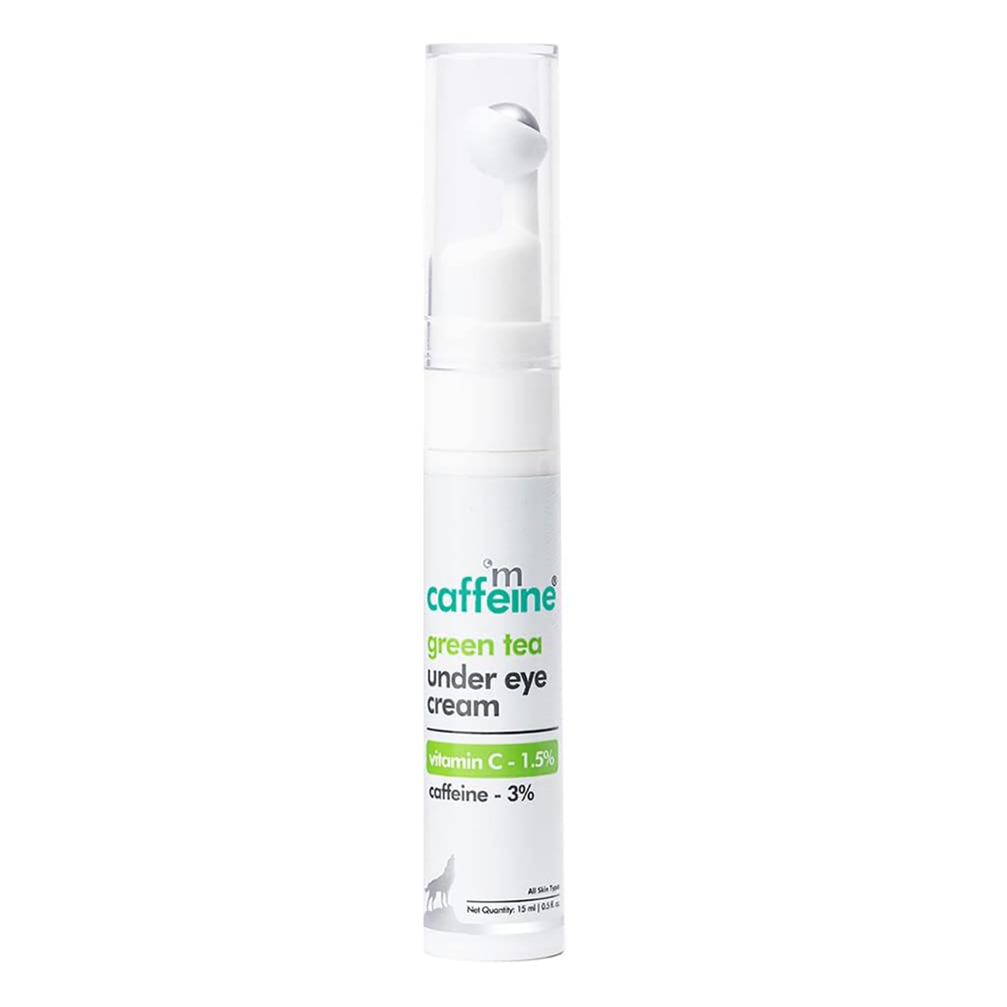 Creme Para Os Olhos Com Cafeína, Chá Verde E Vitamina C, Antienvelhecimento, 15 Ml