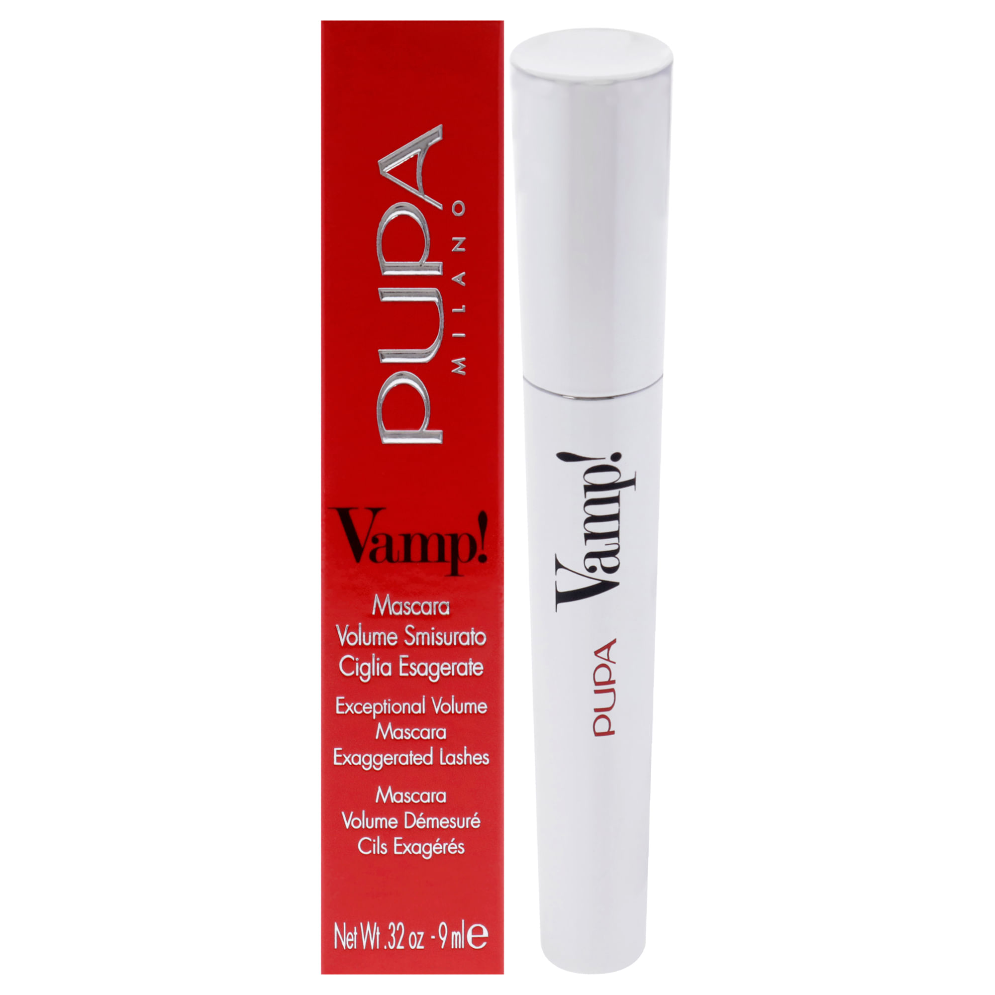 Rímel Pupa Milano Vamp! 301 Azul Elétrico 9ml