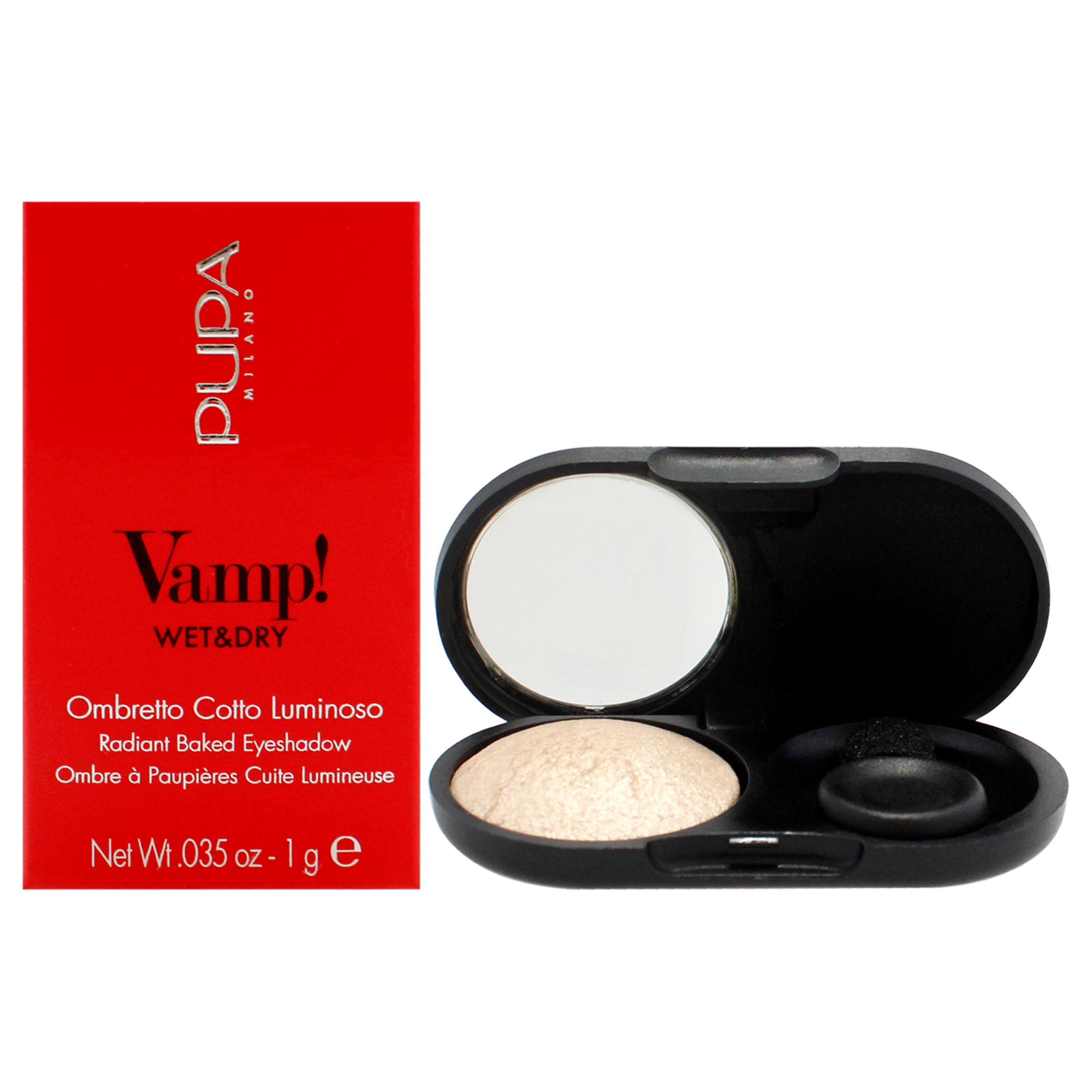 Sombra De Olhos Pupa Milano Vamp! Radiant Baked 201 Úmido E Seco