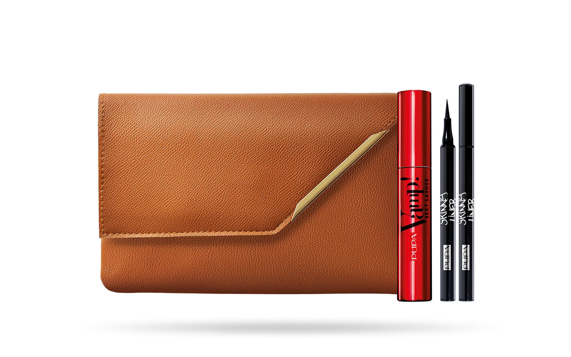 Conjunto De Maquiagem Pupa Milano Vamp! Máscara Sexy Lashes E Skinny Liner