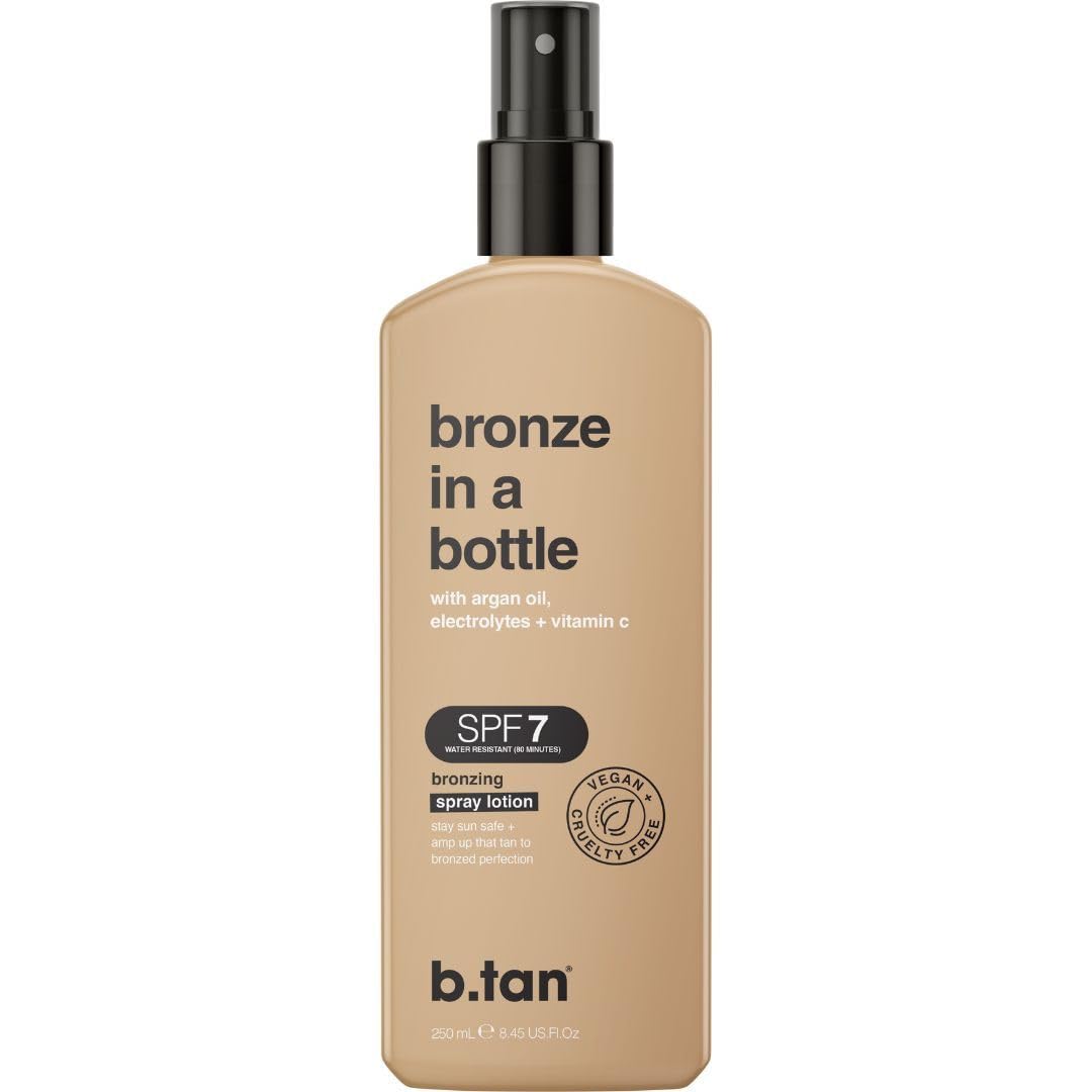 Loção Bronzeadora Em Spray B.tan Bronze Com Spf 7 250ml
