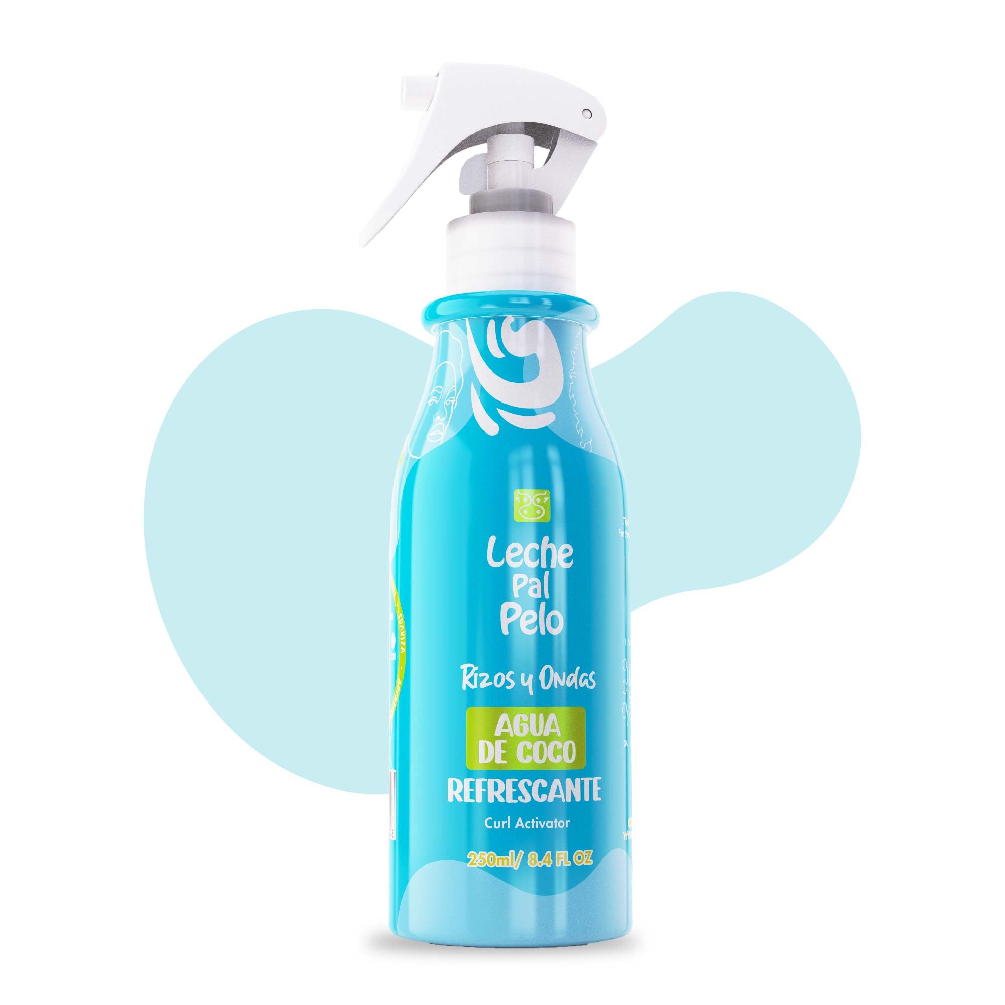 Spray De Tratamento Capilar Leche Pal Pelo Água De Coco 250ml