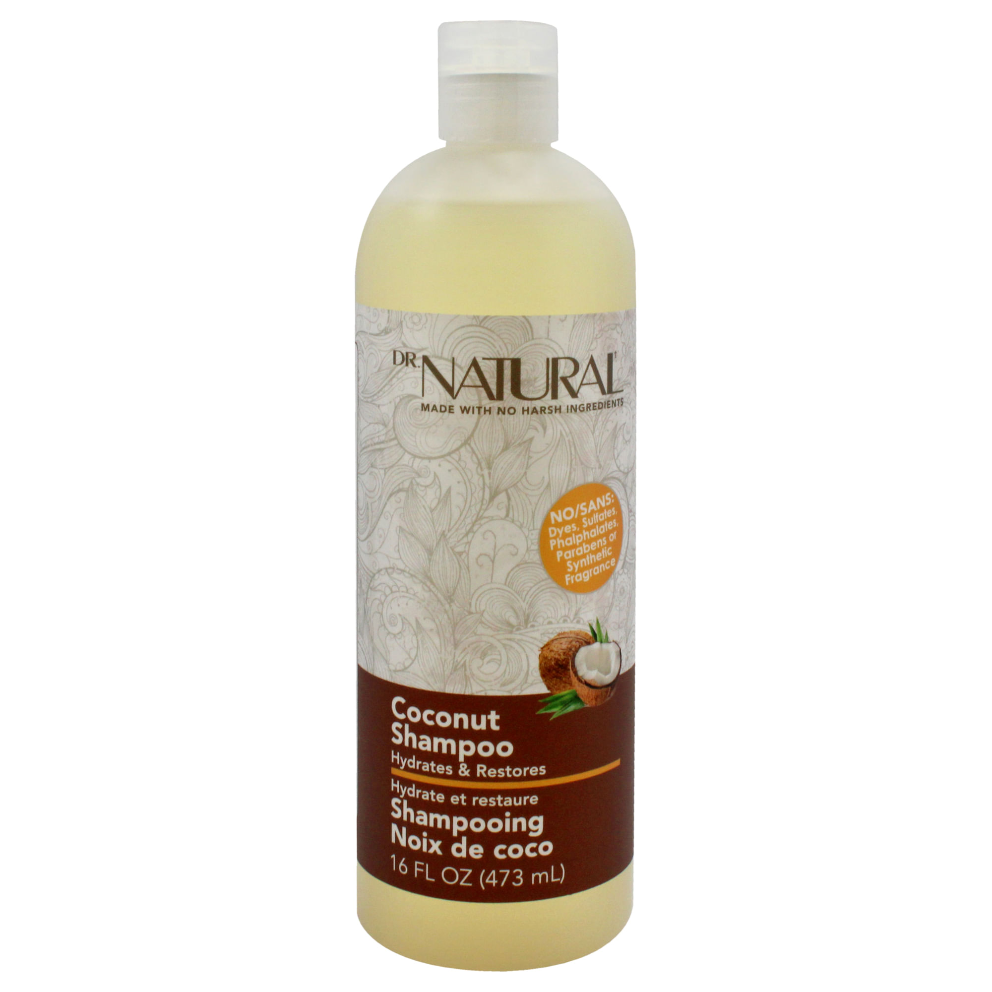 Shampoo Dr. Natural Intense Hydration Extrato De Coco 473ml