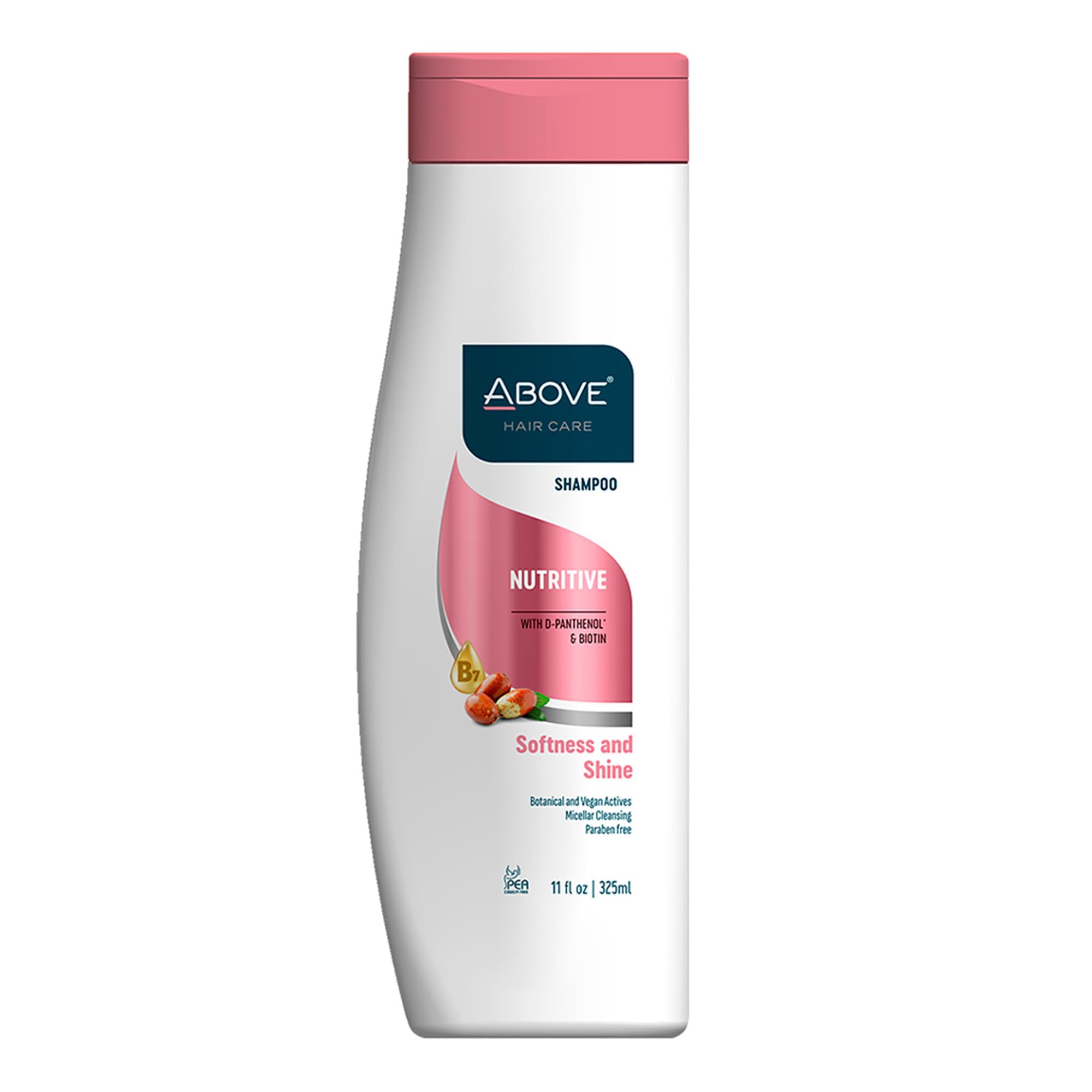 Shampoo Above Nutritive 325 Ml Para Espessamento De Cabelo Com Biotina