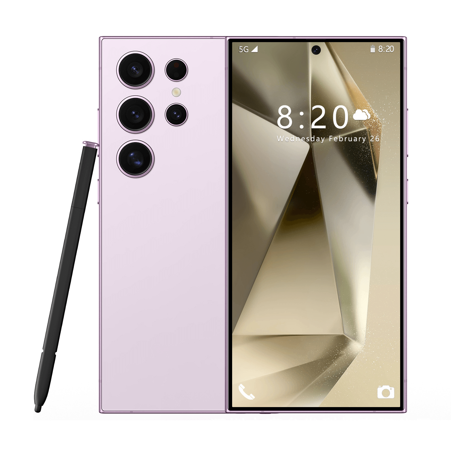 Smartphone Stqc S24 Ultra 16 Gb+1 Tb Com Tela De 7,3" Azul