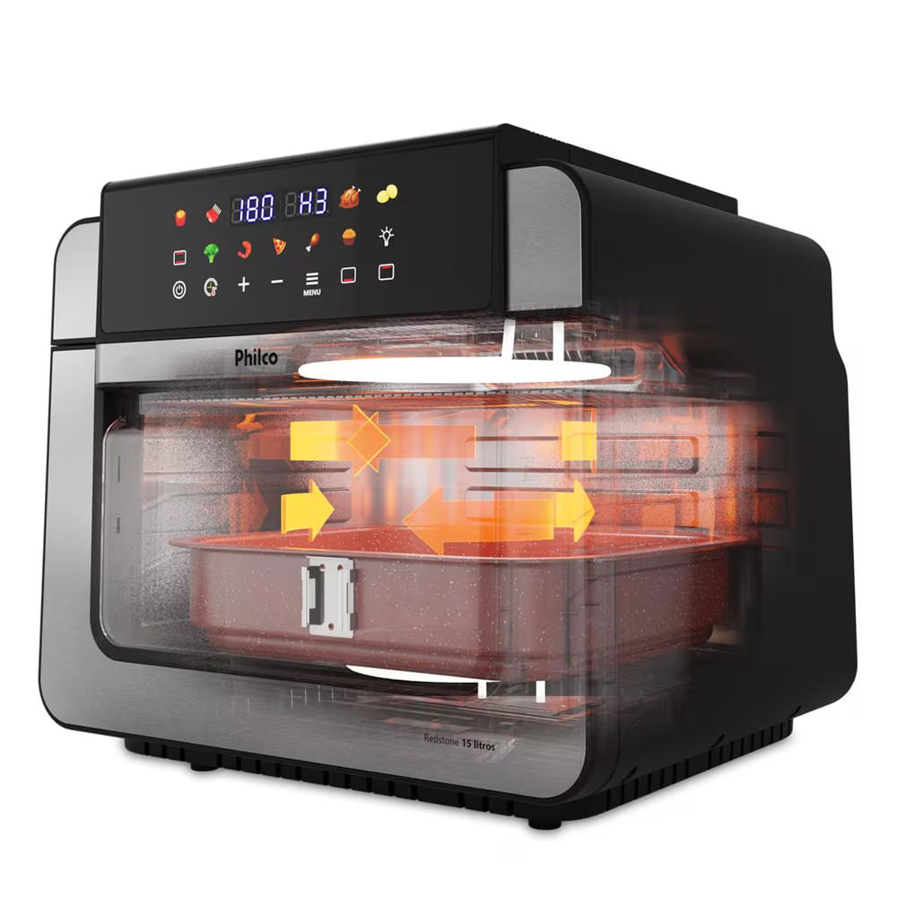 Fritadeira Elétrica Air Fryer Oven Paf15b 15l Philco
