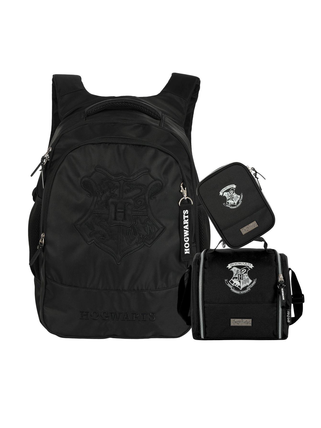 Kit Harry Potter Mochila Costas + Lancheira + Estojo Box - Carrefour
