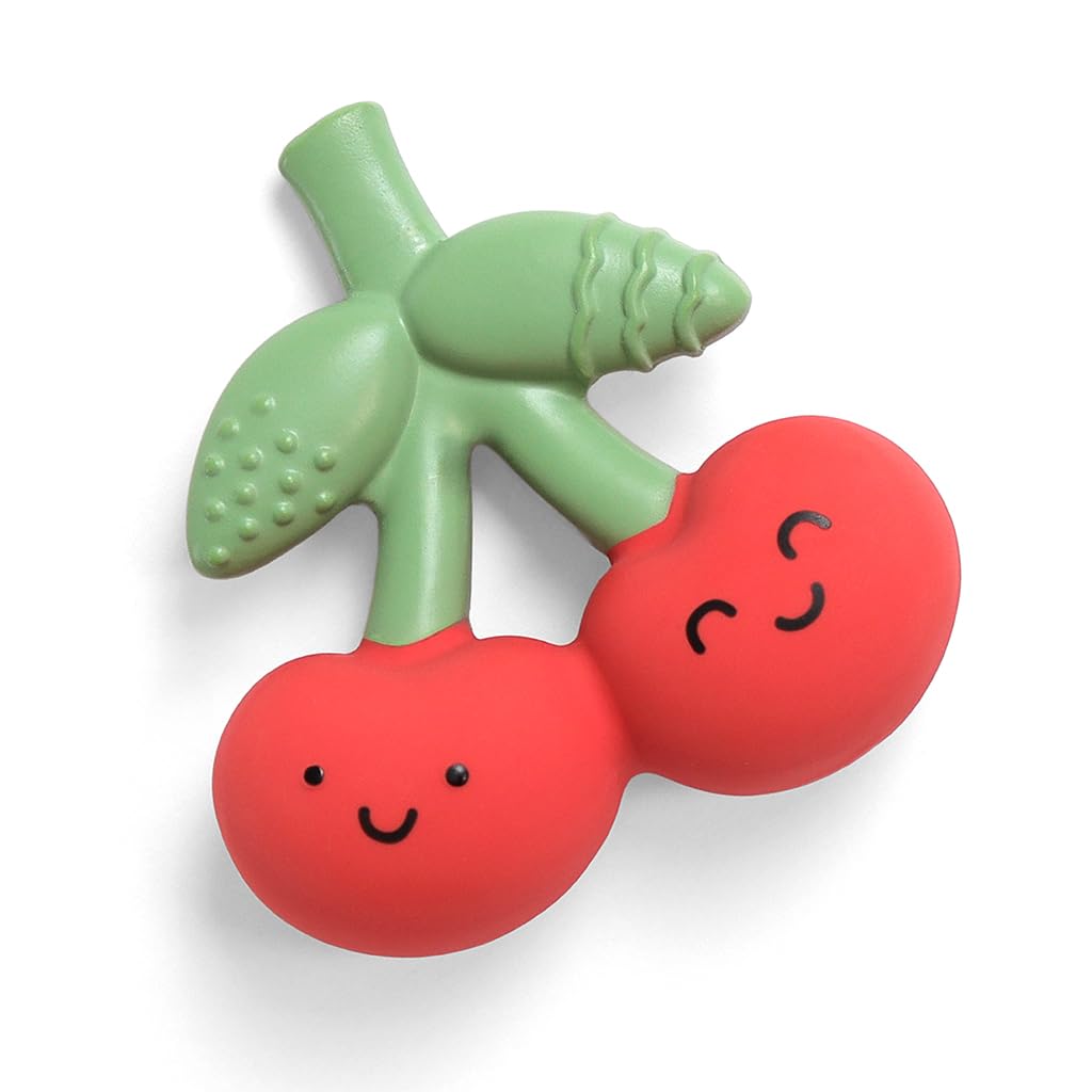 Teether Itzy Ritzy Natural Rubber Cherries Soft