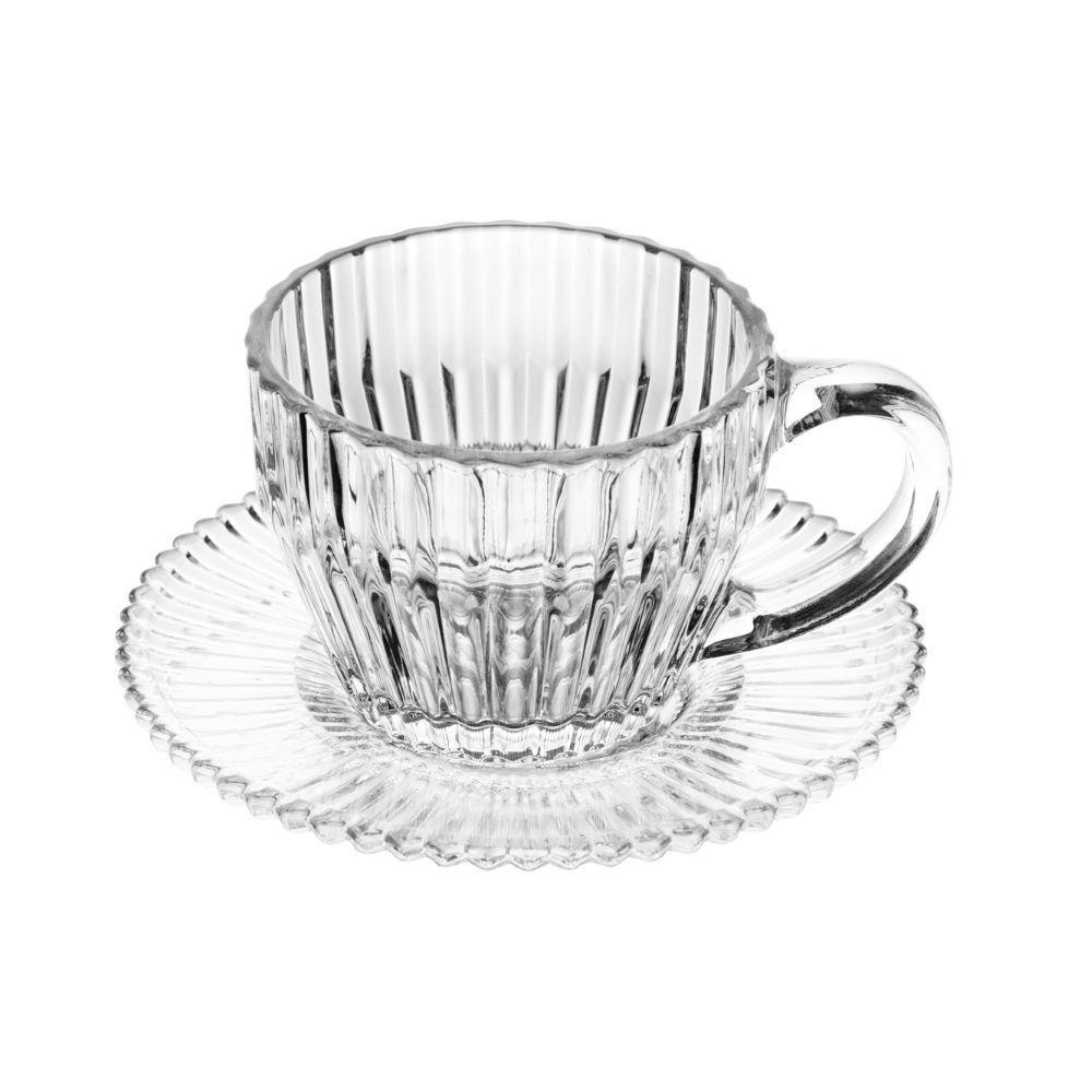 Xícara De Café Com Pires Cristal Imperatriz 110ml Wolff
