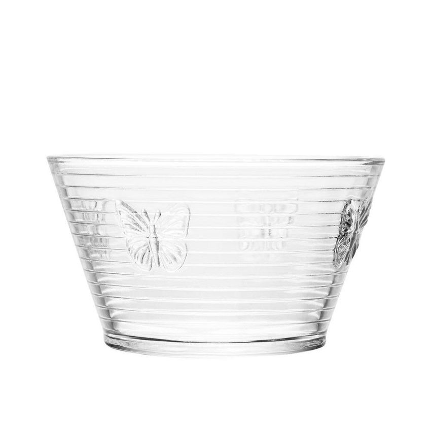 Bowl Taça Sobremesa De Vidro Wolff Lines Butterfly Borboleta 10,5x7cm - imagem 2