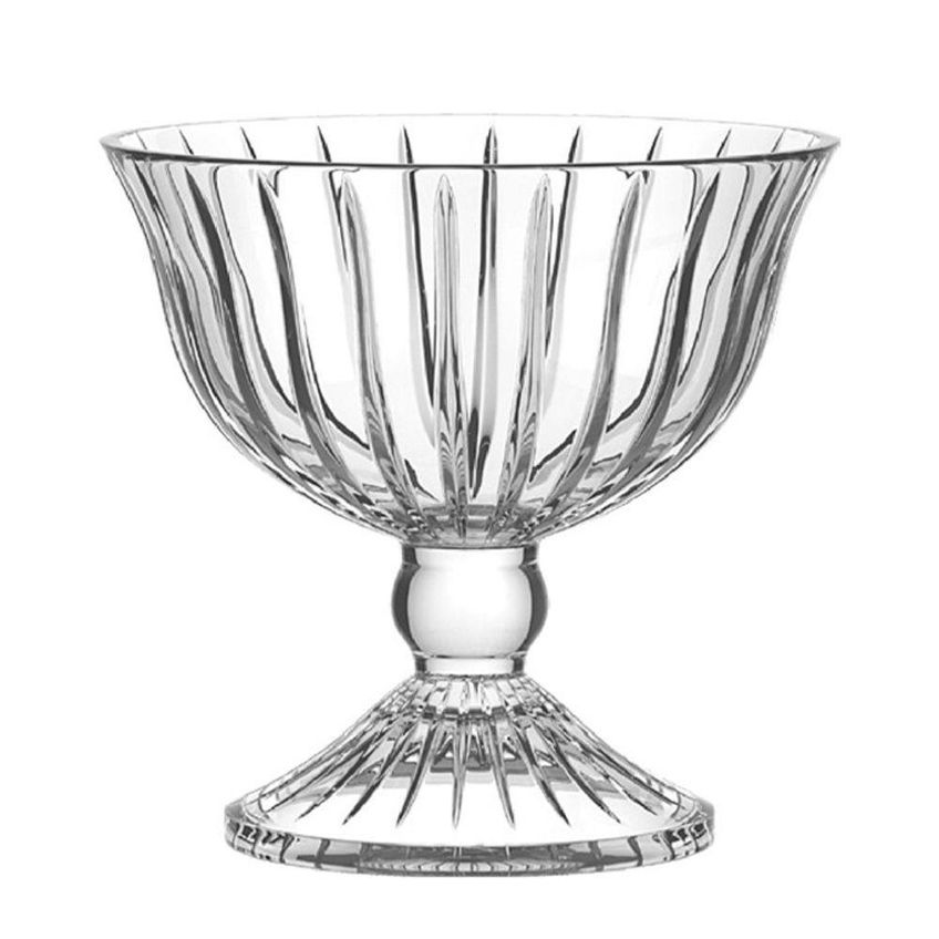 Taça De Sobremesa Vidro Transparente Melina Mini Bowl Com Pé 200ml Haskraft - imagem 2