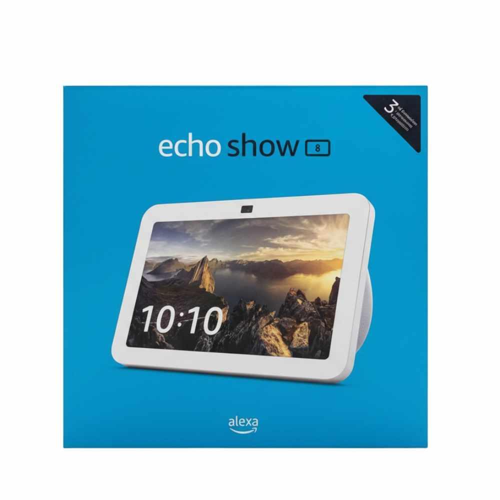 Amazon Echo Show 8 - 3a Geração Smart Display Alexa Branca - Carrefour