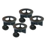 Rechaud Fogareiro De Pedra Sabão 14 Cm - Kit 04 Unidades