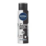 Desodorante Aerossol Nivea Men Black & White Invisible Original 150ml