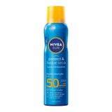 Protetor Solar Spray Nivea Sun Protect & Toque Seco FPS 50 200ml