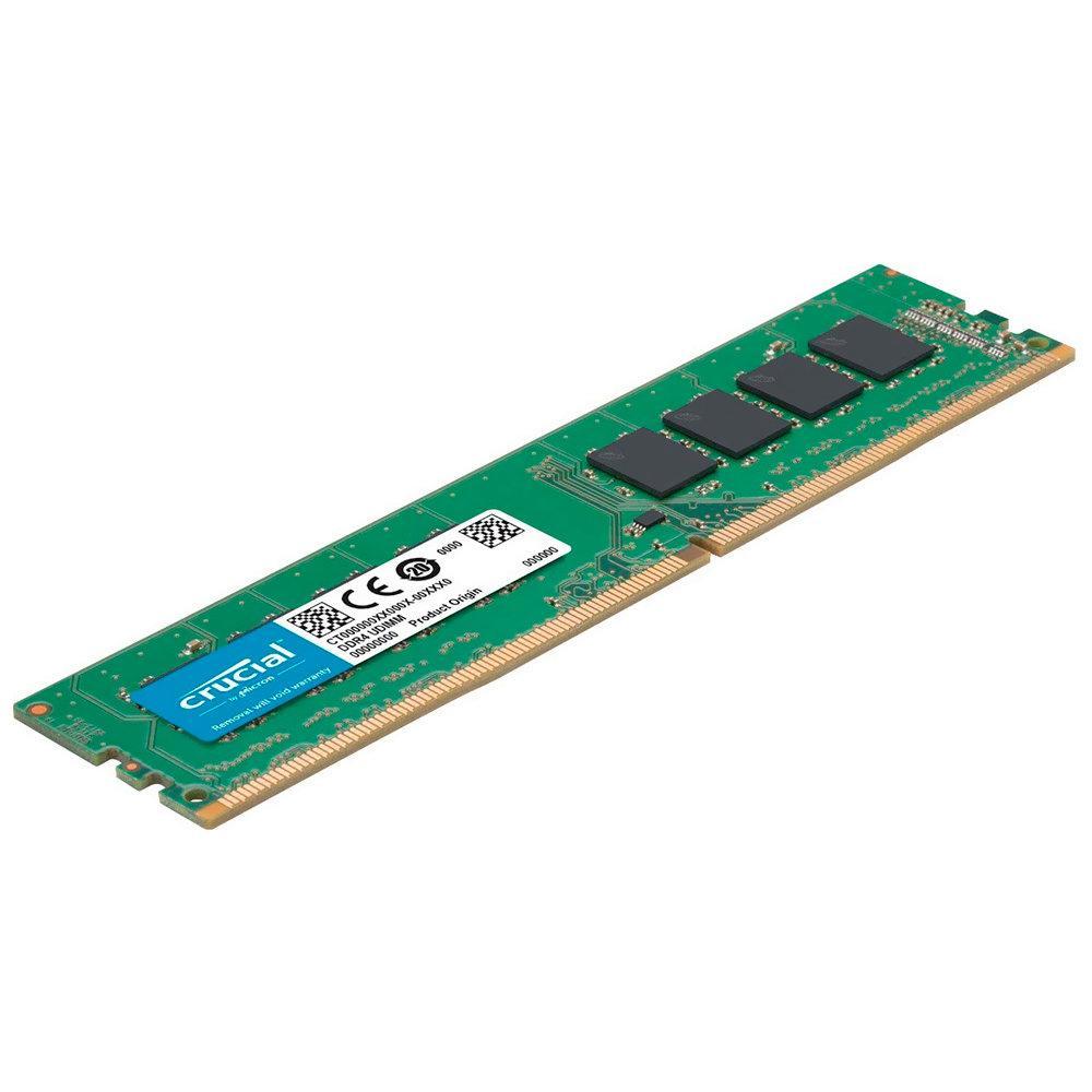 Memória Ram Desktop Crucial 8GB 3200MHz DDR4 UDIMM CL22 - Carrefour