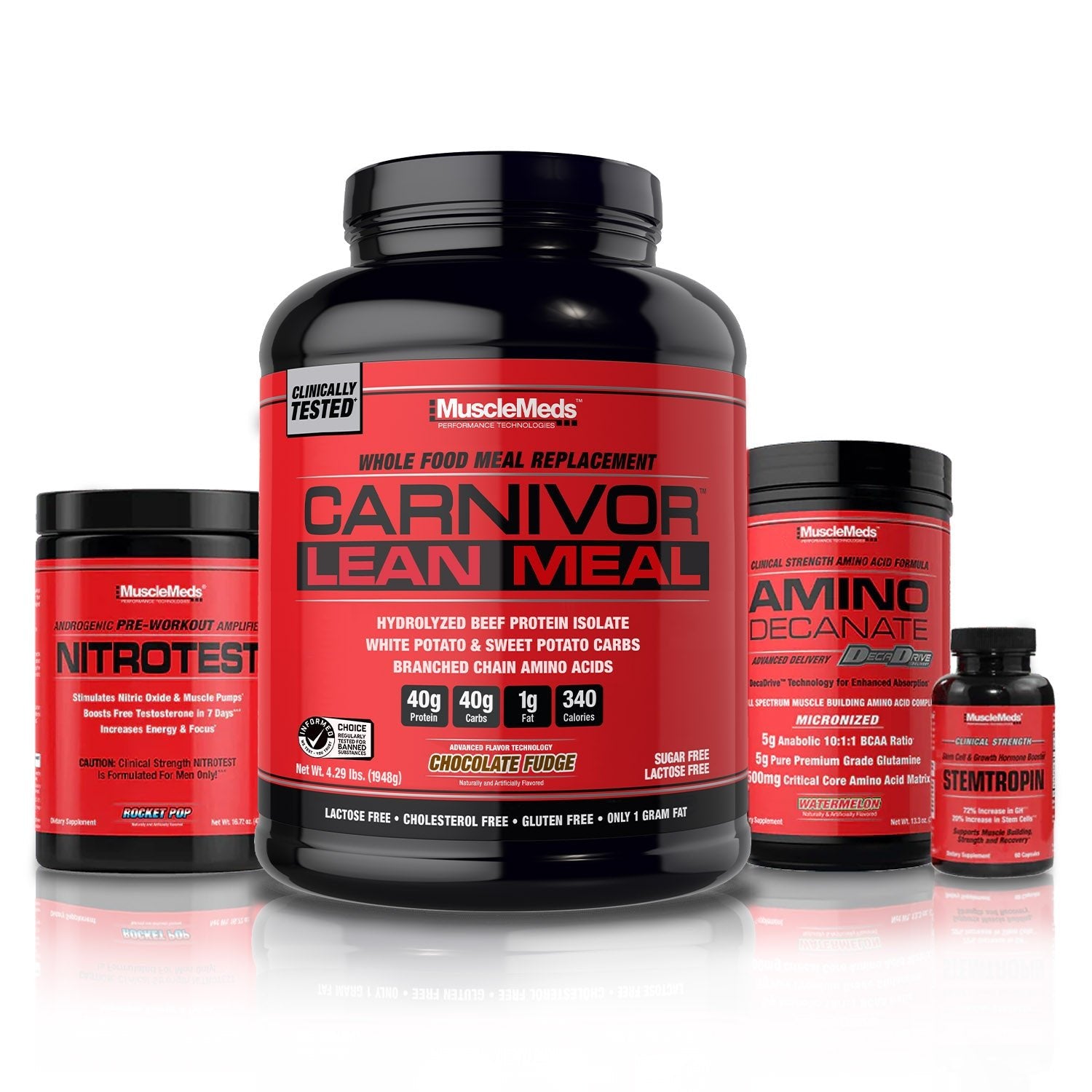 Suplemento Stack Musclemeds Bk Beast Melancia/chocolate