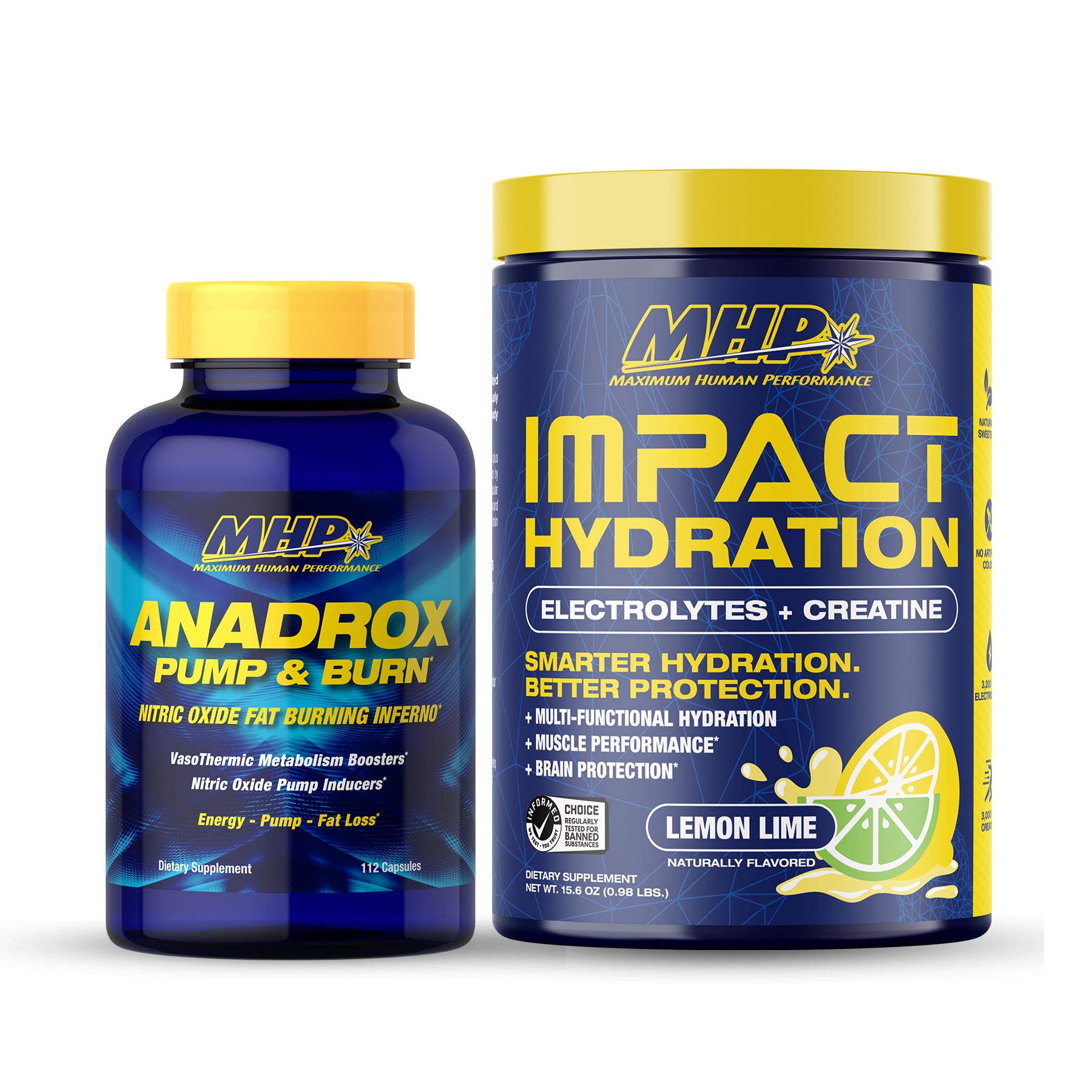 Suplemento Mhp Summer Stack Pro Recovery 112 Ct De Limão