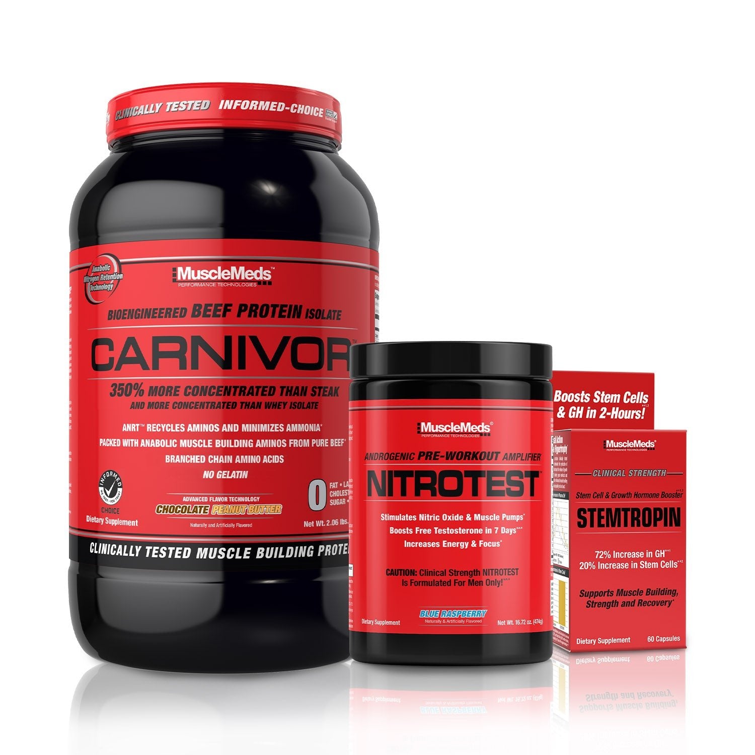 Suplemento Stack Musclemeds Kick A$$ Chocolate E Manteiga De Amendoim