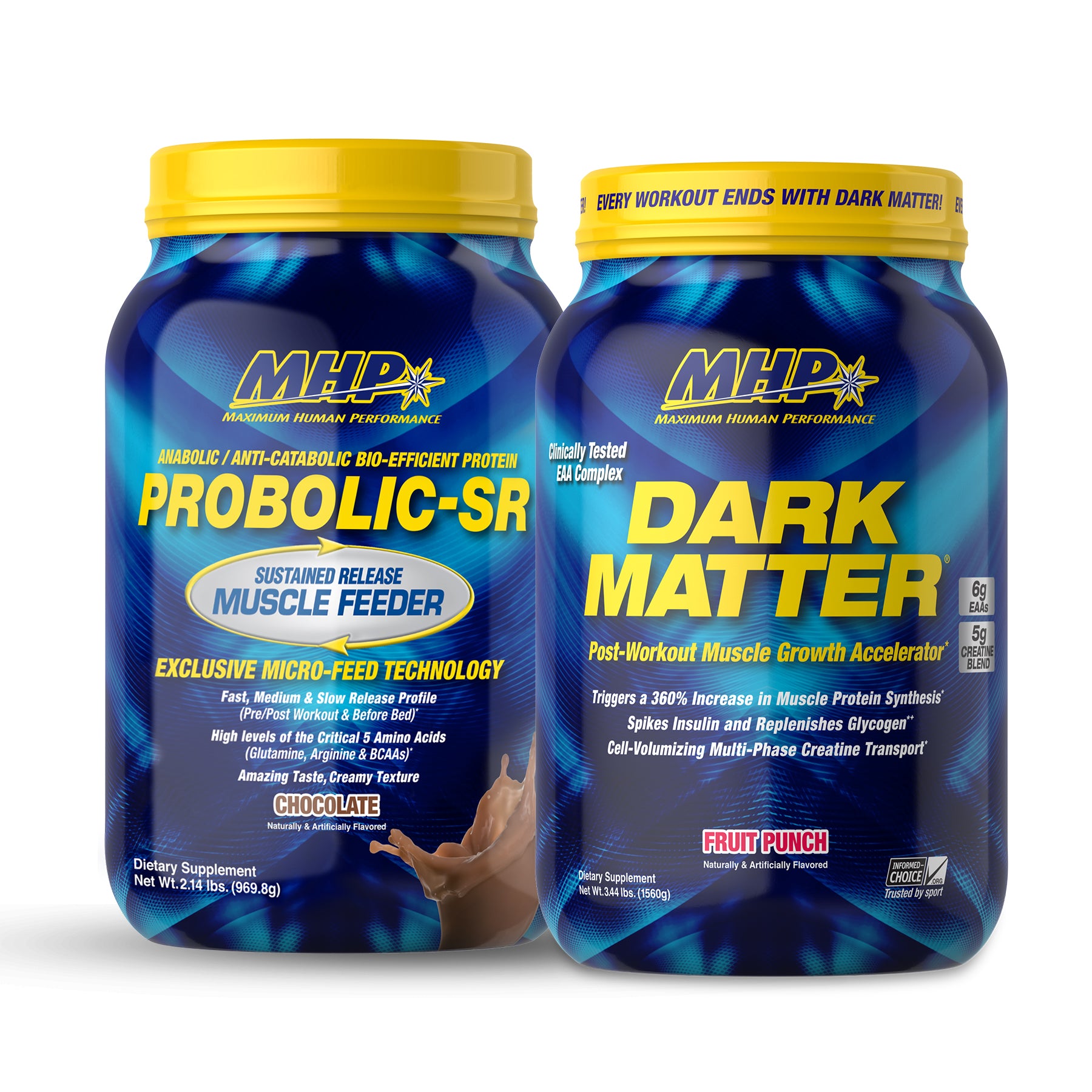 Suplemento Mhp Pro Recovery Stack Vanilla Probolic Dark Matter
