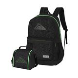 Kit Escolar Loud Mochila Costas + Lancheira Térmica - Preto