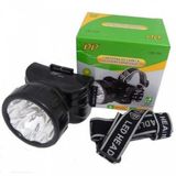 Lanterna De Cabeça Recarregavel Led Light Com 9 Leds Dp-781