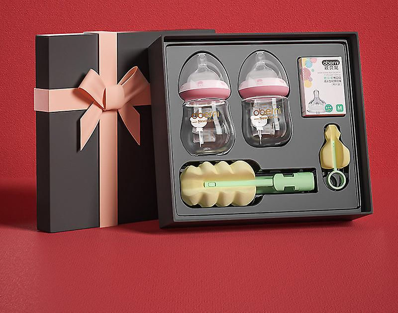 Mamadeiras De Vidro Anti-cólica Para Bebês De 0m - 2 Unidades