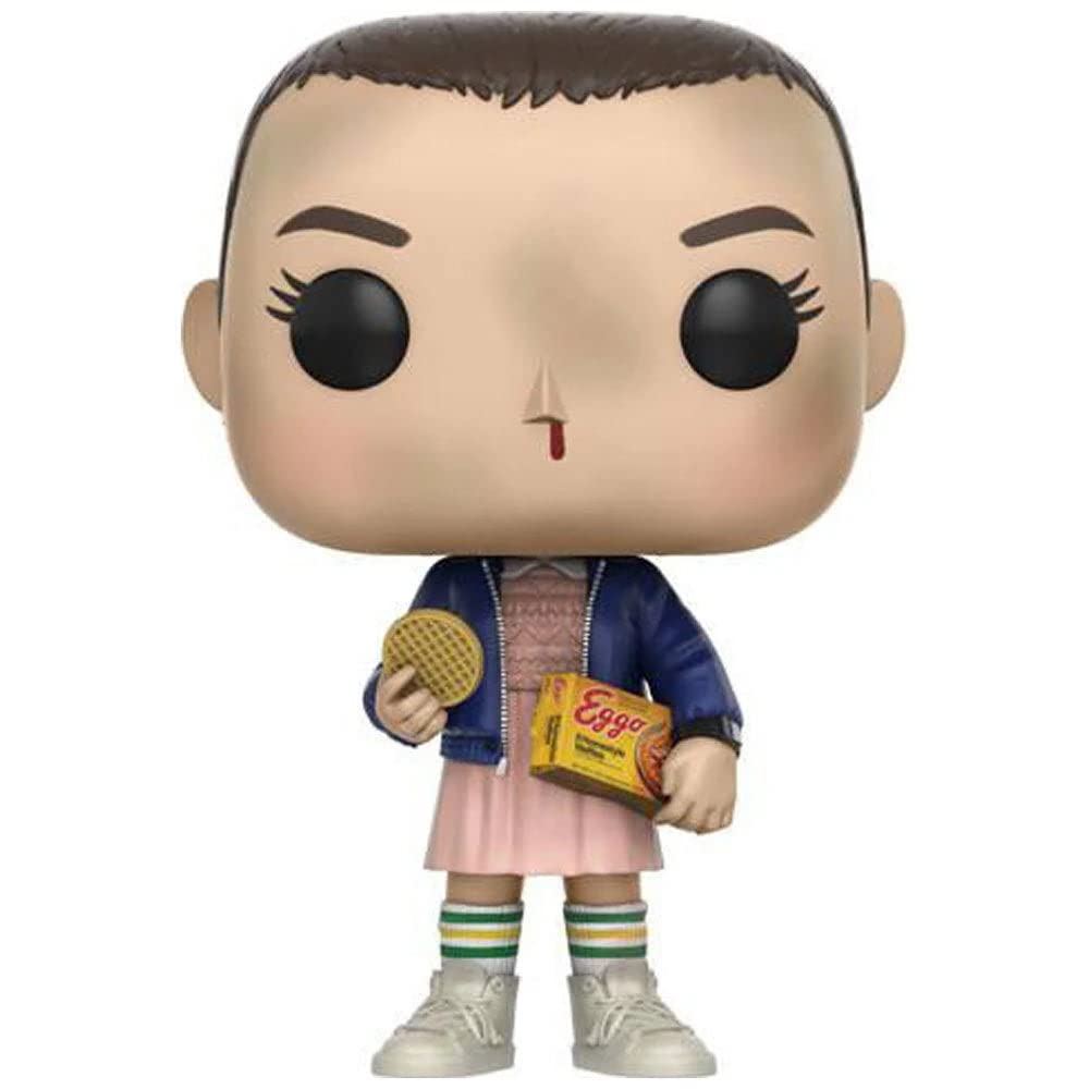 Boneco De Ação Funko Pop Stranger Things Eleven Com Eggos