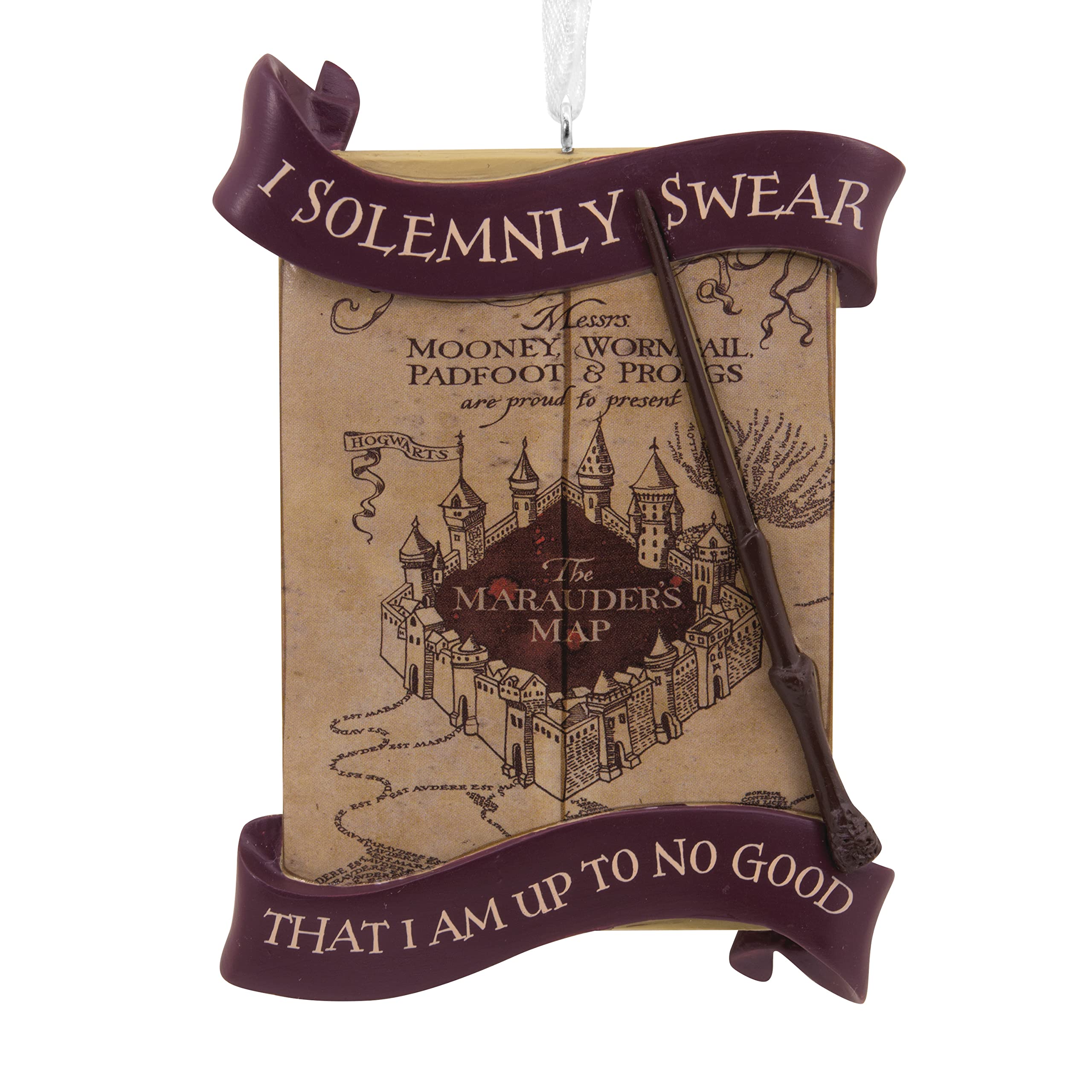 Enfeite De Natal Hallmark Harry Potter Marauder's Map