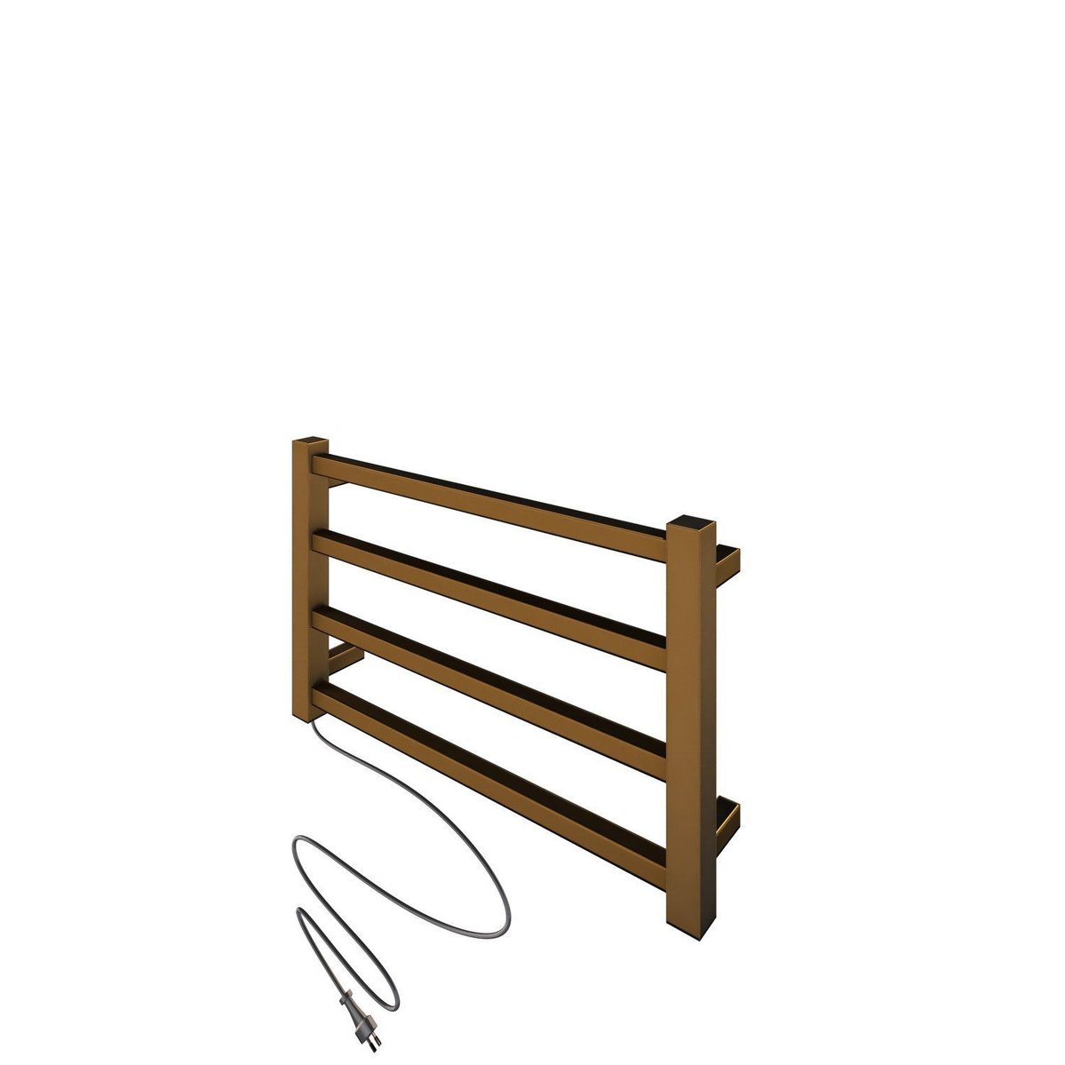 Toalheiro Aquecido Square Bivolt E Bilateral Thermo Gold Matte