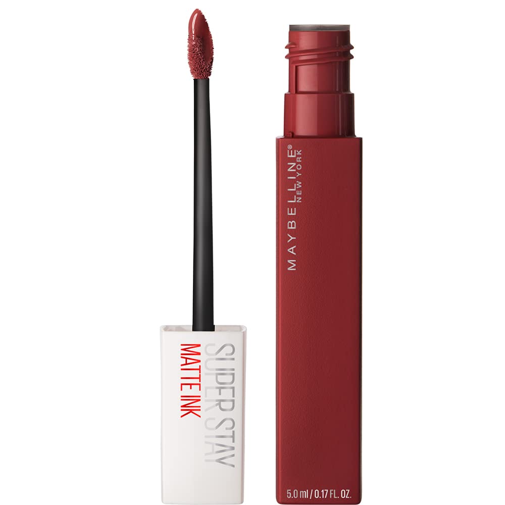 Batom Maybelline Super Stay Matte Ink Voyager Deep Red