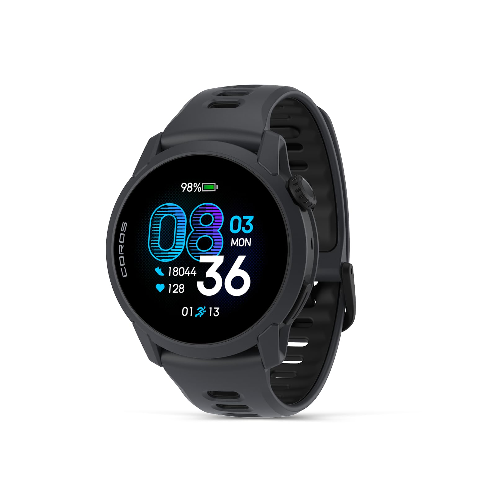Relógio Coros Pace 4 Ultrafino Gps 1.2" Amoled Preto