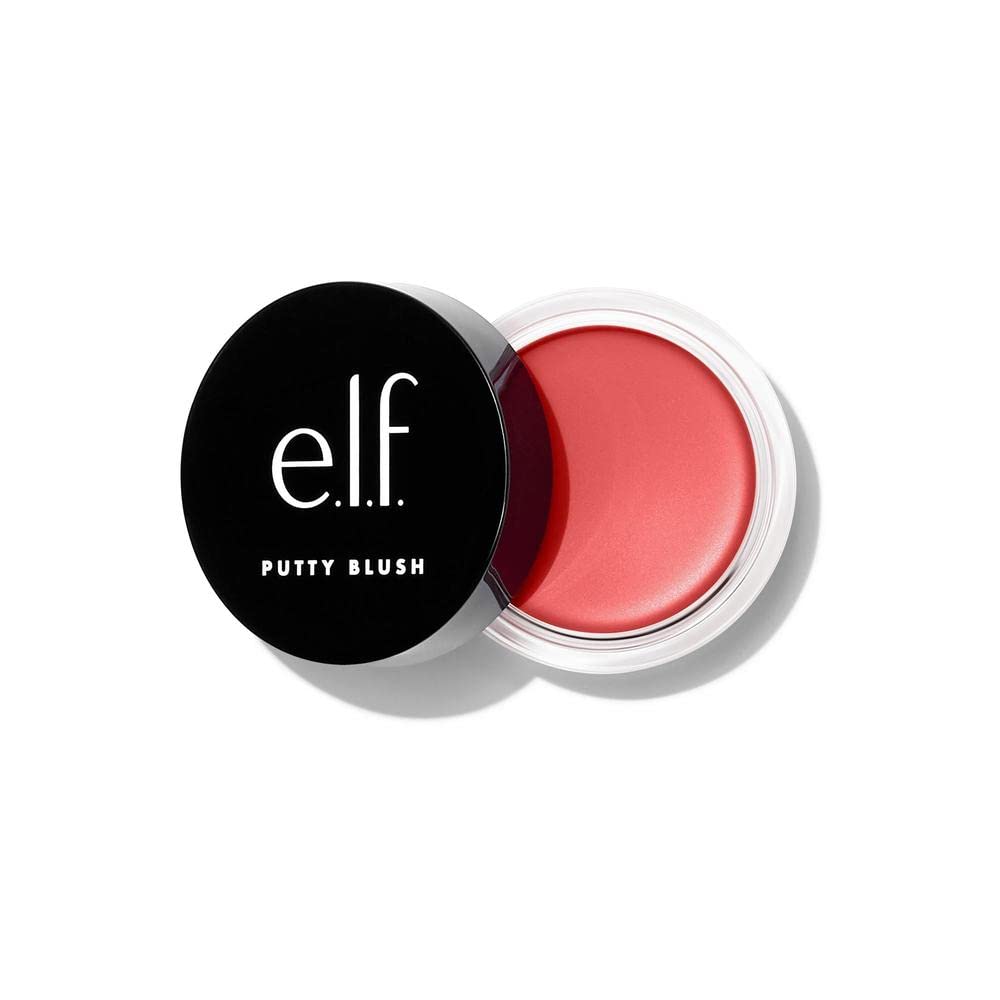 Blush E.L.F. Putty Cremoso E Ultrapigmentado Vegan Turks Caicos