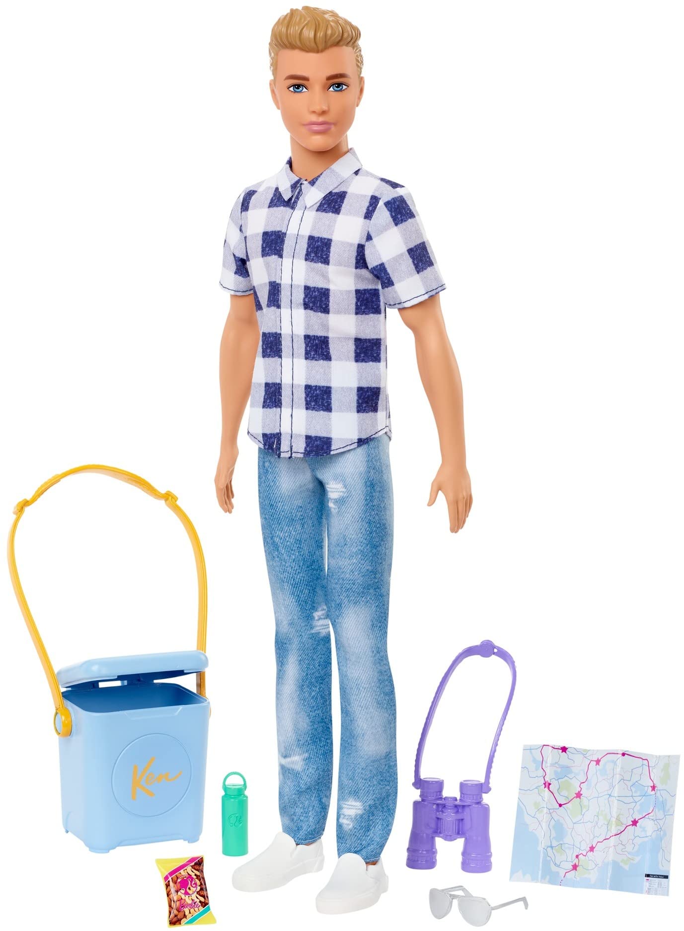 Conjunto De Bonecas Barbie It Takes Two Camping Com Boneca Ken E Acessórios