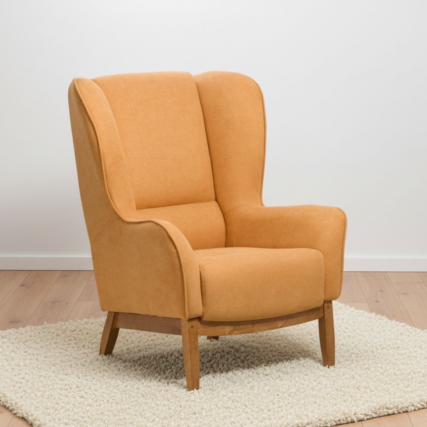 Poltrona De Amamentação Baby Lorena Mostarda