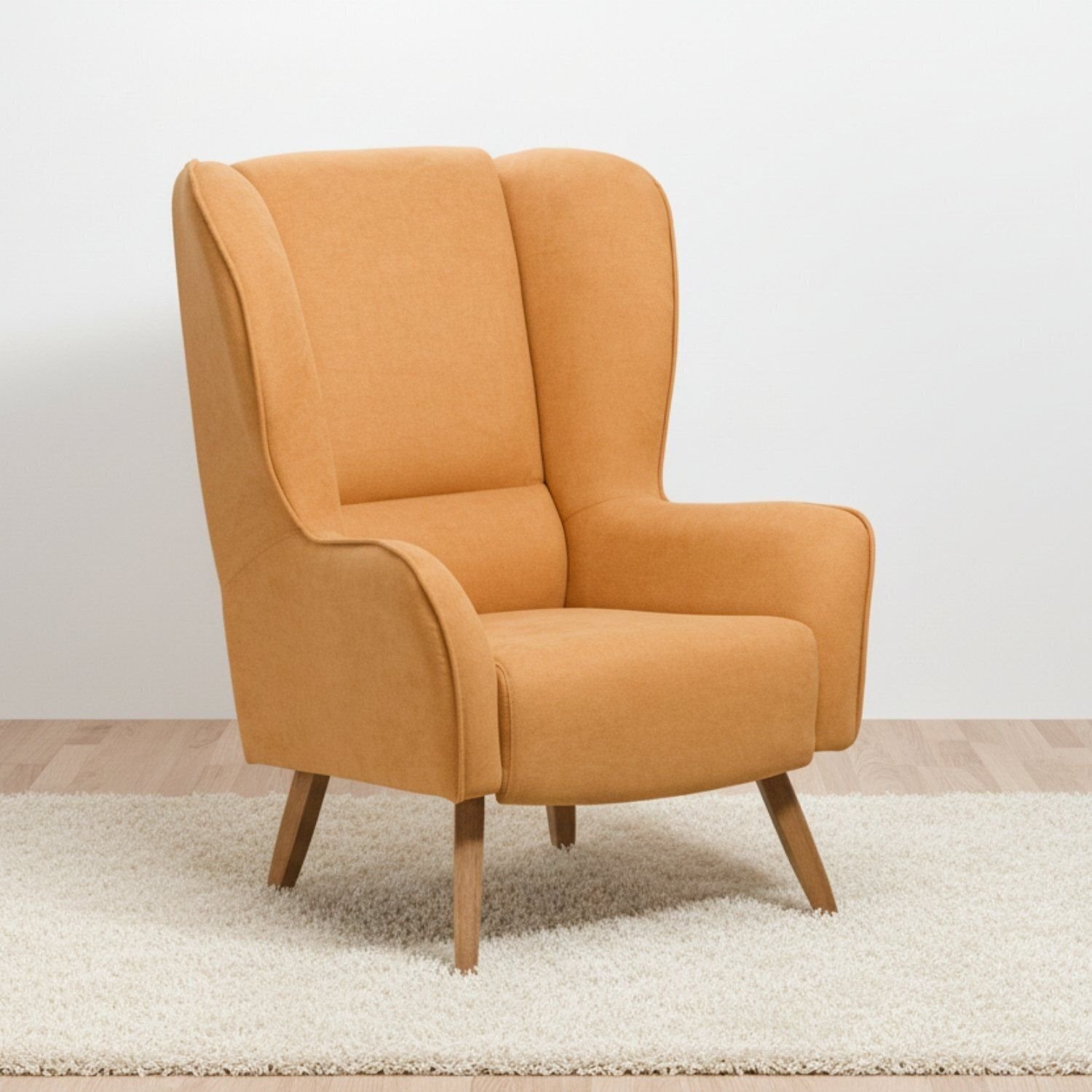 Poltrona De Amamentação Baby Lorena Mostarda