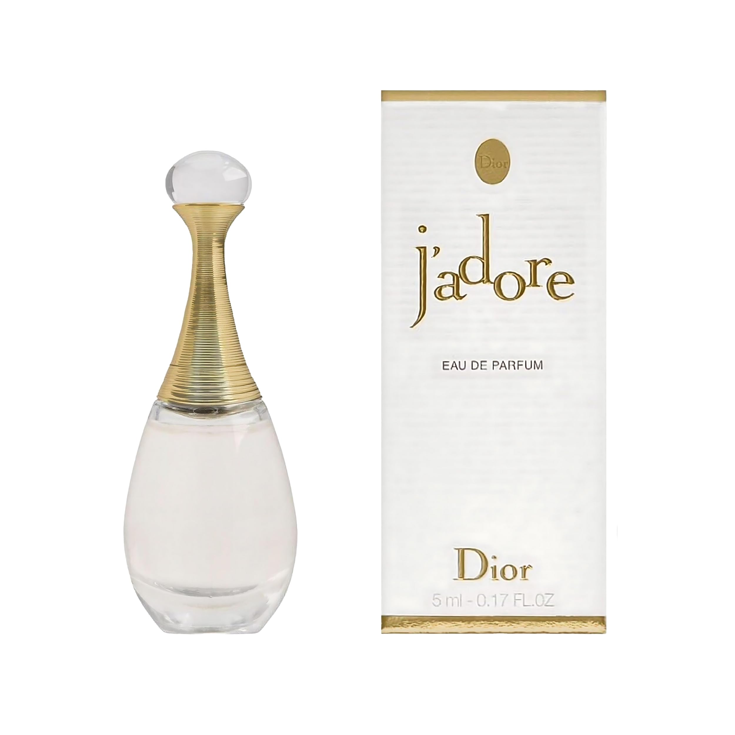 Perfume Dior J'adore Eau De Parfum Mini Splash De 5 Ml Para Mulheres