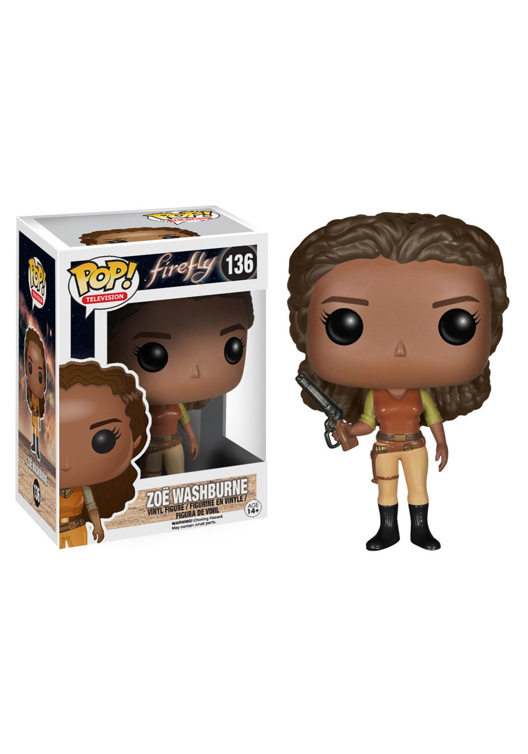 Boneco De Ação Funko Pop Tv Firefly Zoe Washburne 9,5 Cm