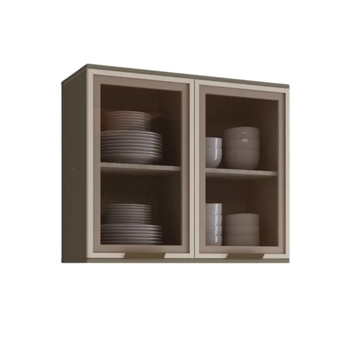 Armario Aereo 2 Portas Mdf 80 Cm Connect C55 Duna Henn