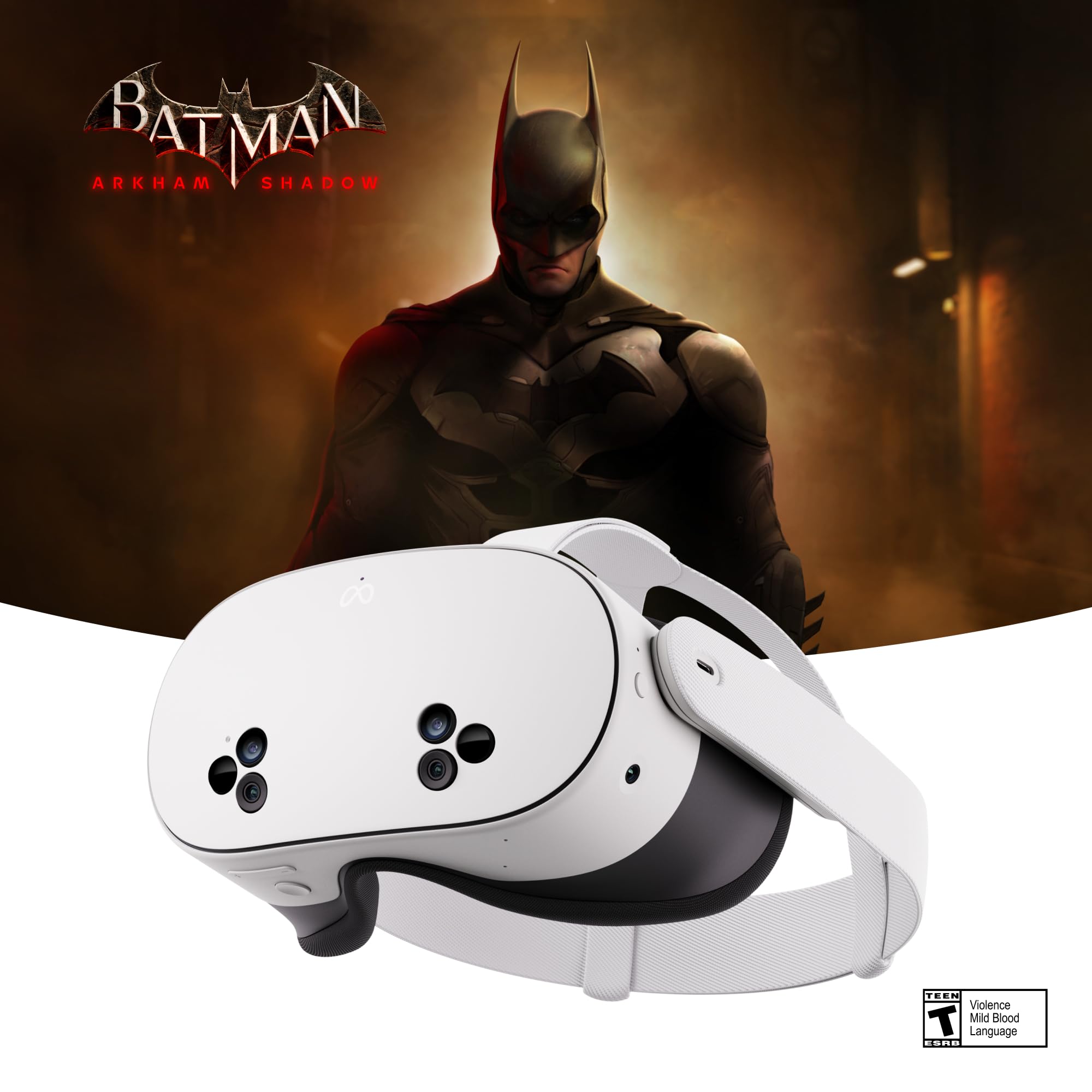 Fone De Ouvido Tudo-em-um Meta Quest 3s 128gb Com Jogo Batman