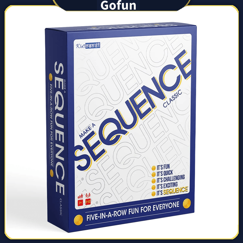 Jogo De Tabuleiro Sequence Original Classic Com Tabuleiro Dobrável