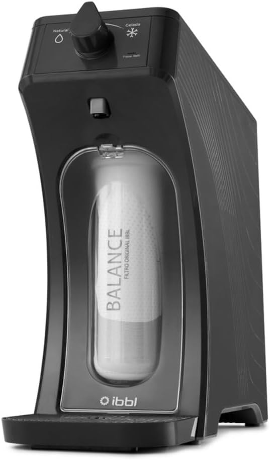 Purificador De Água Ibble Due Equilibrium Eletrônico Grafite Bivolt