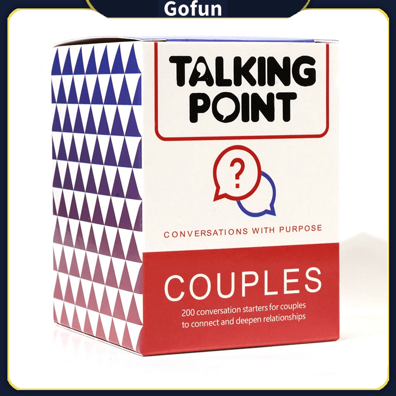 Jogo De Cartas Talking Point Couples Pack Para Jogo De Festa Em Família