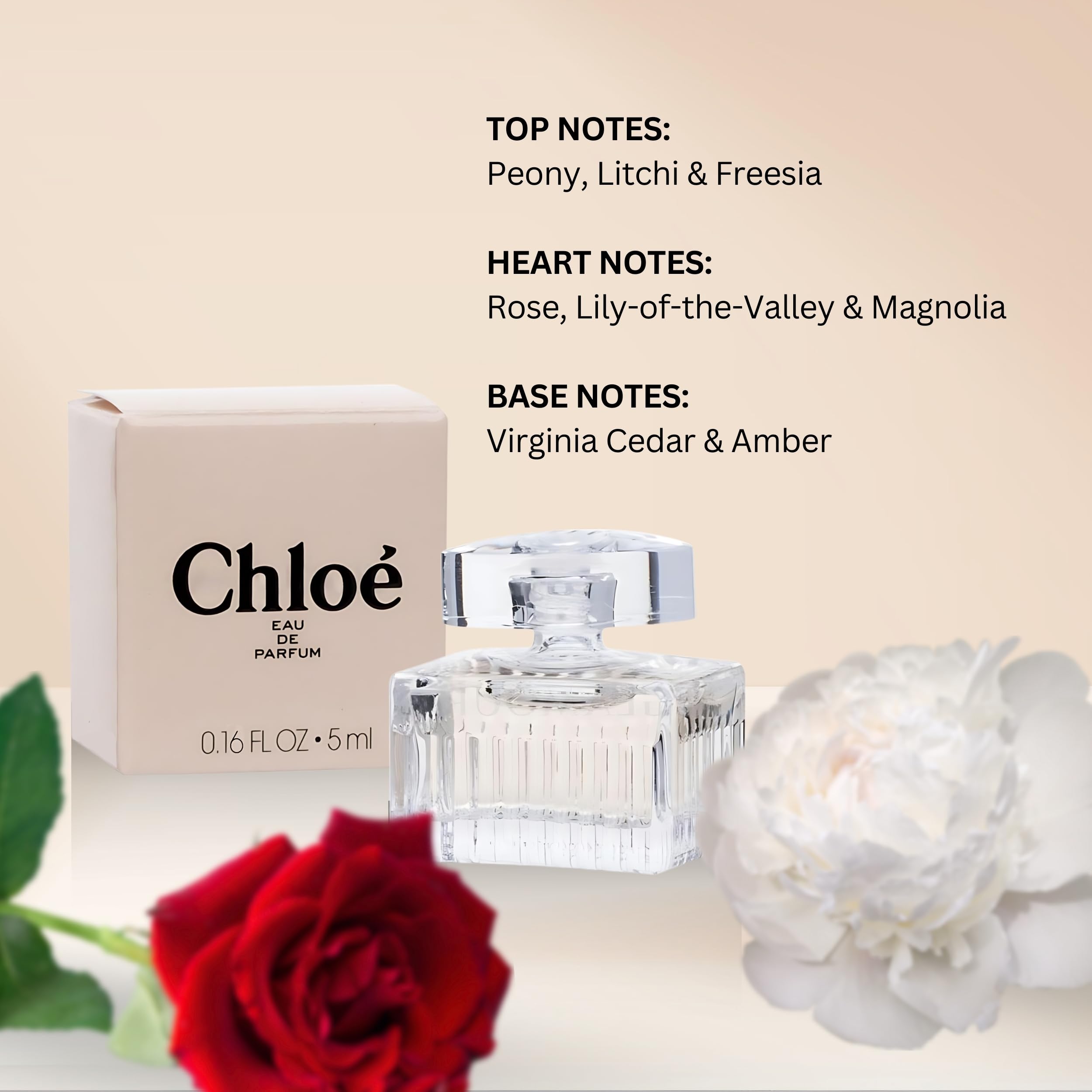 Perfume Chloe Eau De Parfum De 5 Ml Para Mulheres, Tamanho Mini De