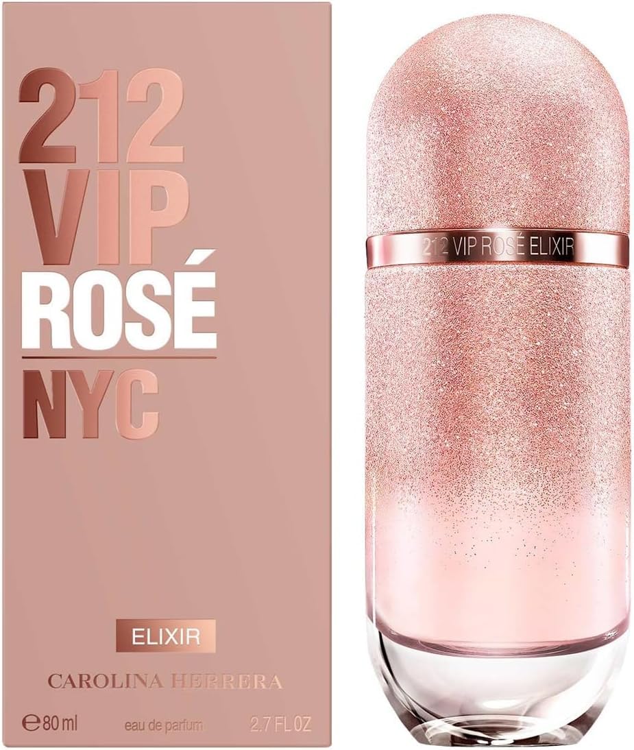 Perfume Carolina Herrera 212 Vip Rose Elixir Eau De Parfum 80ml