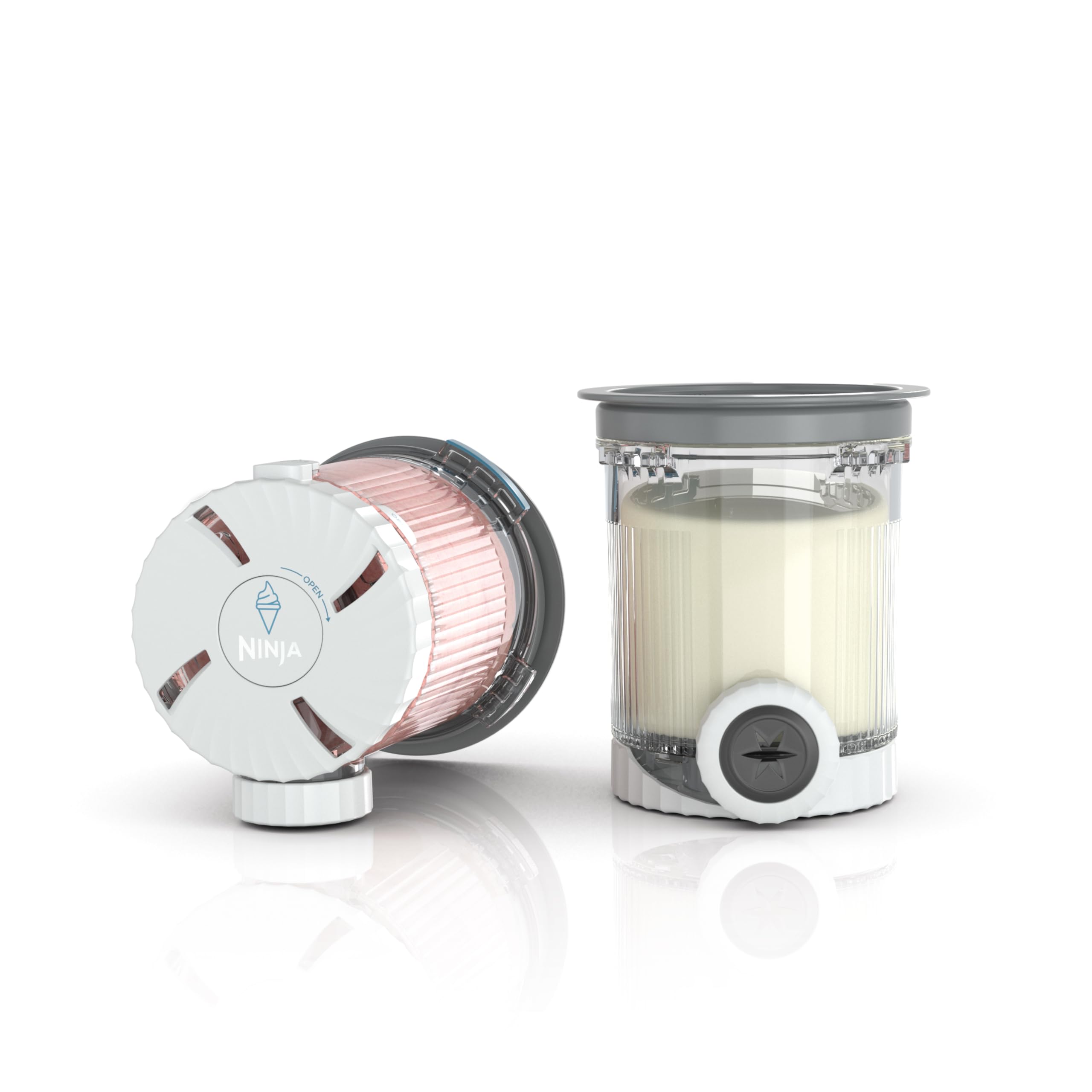 Pacote Com 2 Canecas E Tampas De Sorvete Ninja Swirl Da Creami